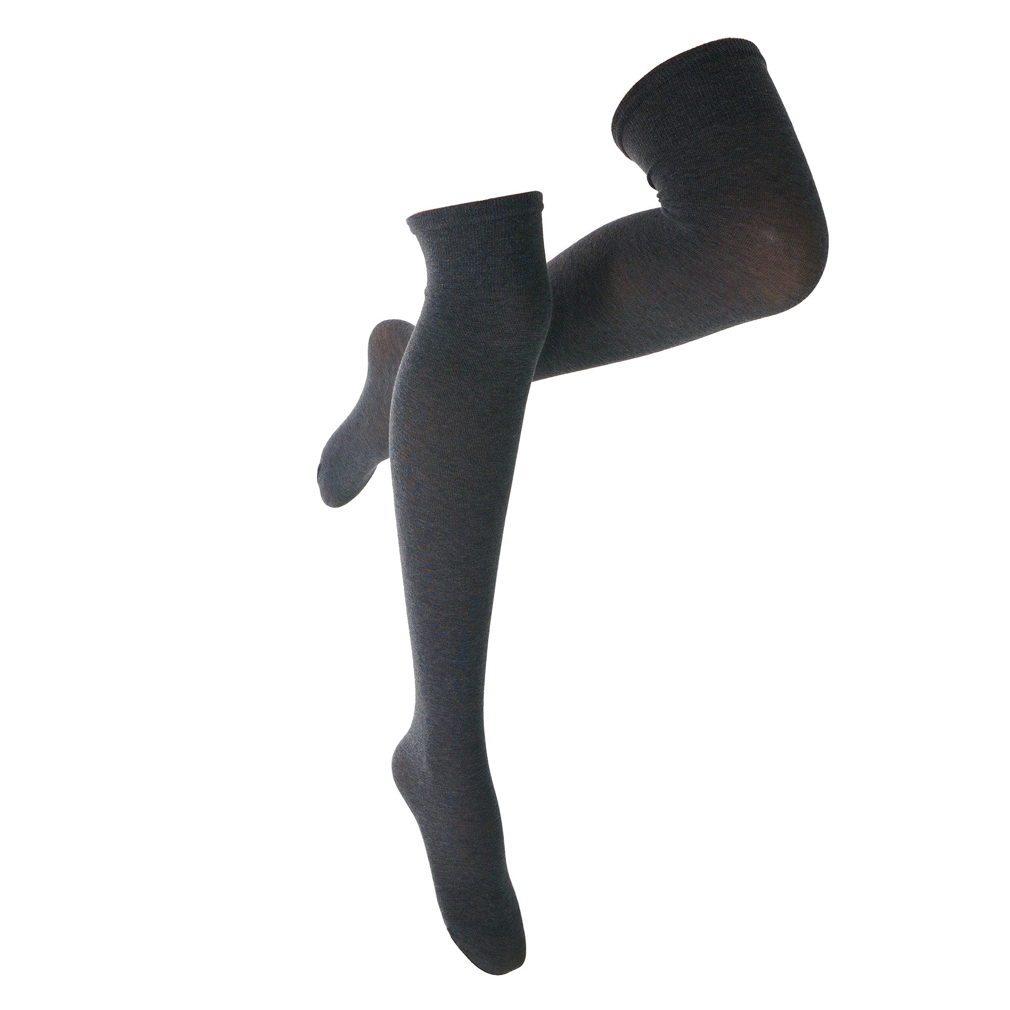 CALZA_AL_GINOCCHIO_IN_COTONE_90_DENARI_WILMA_CZD_WILMA_NERO_MEL_Image_1