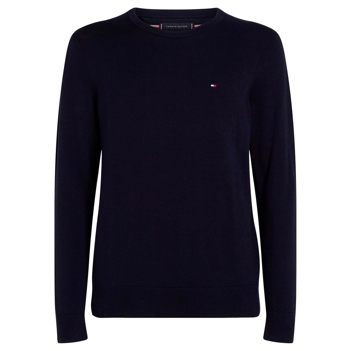 CORE_ESSENTIAL_COTTON_CREW_NECK_MW0MW14748_DW5_Image_1