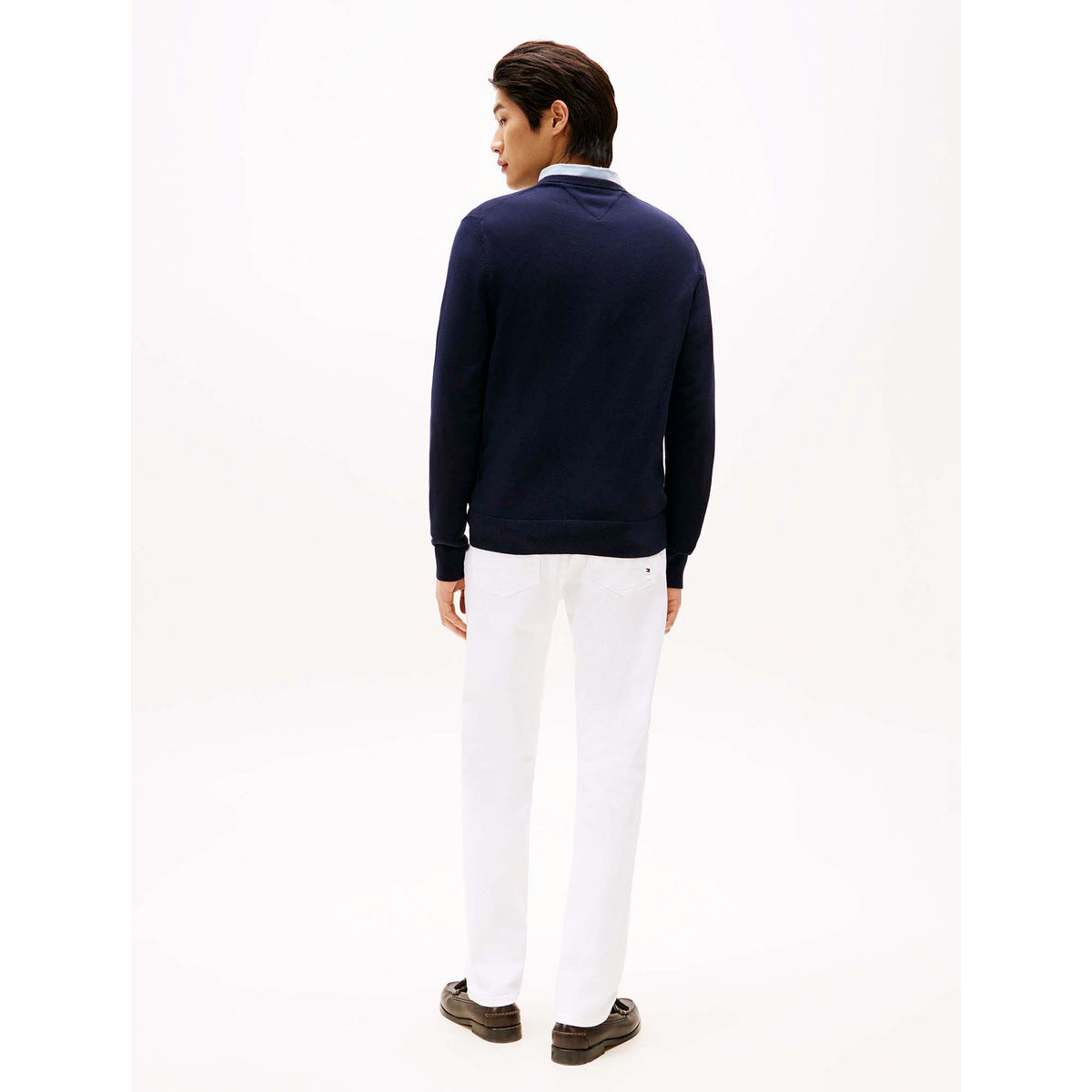CORE_ESSENTIAL_COTTON_CREW_NECK_MW0MW14748_DW5_Image_3