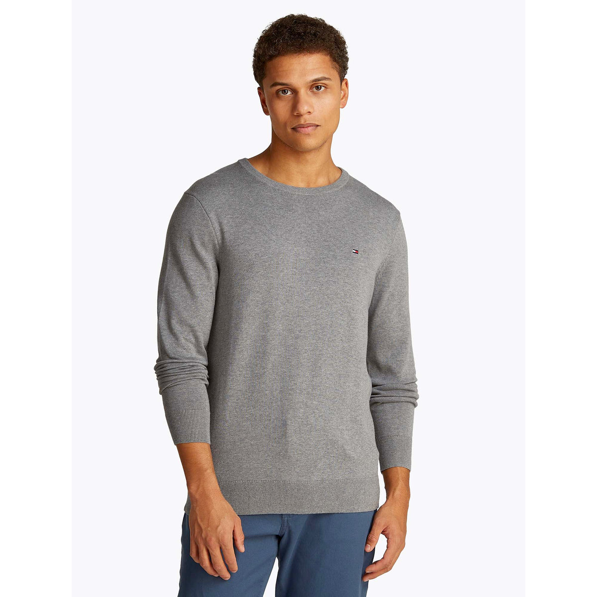 CORE_ESSENTIAL_COTTON_CREW_NECK_MW0MW14748_P91_Image_2