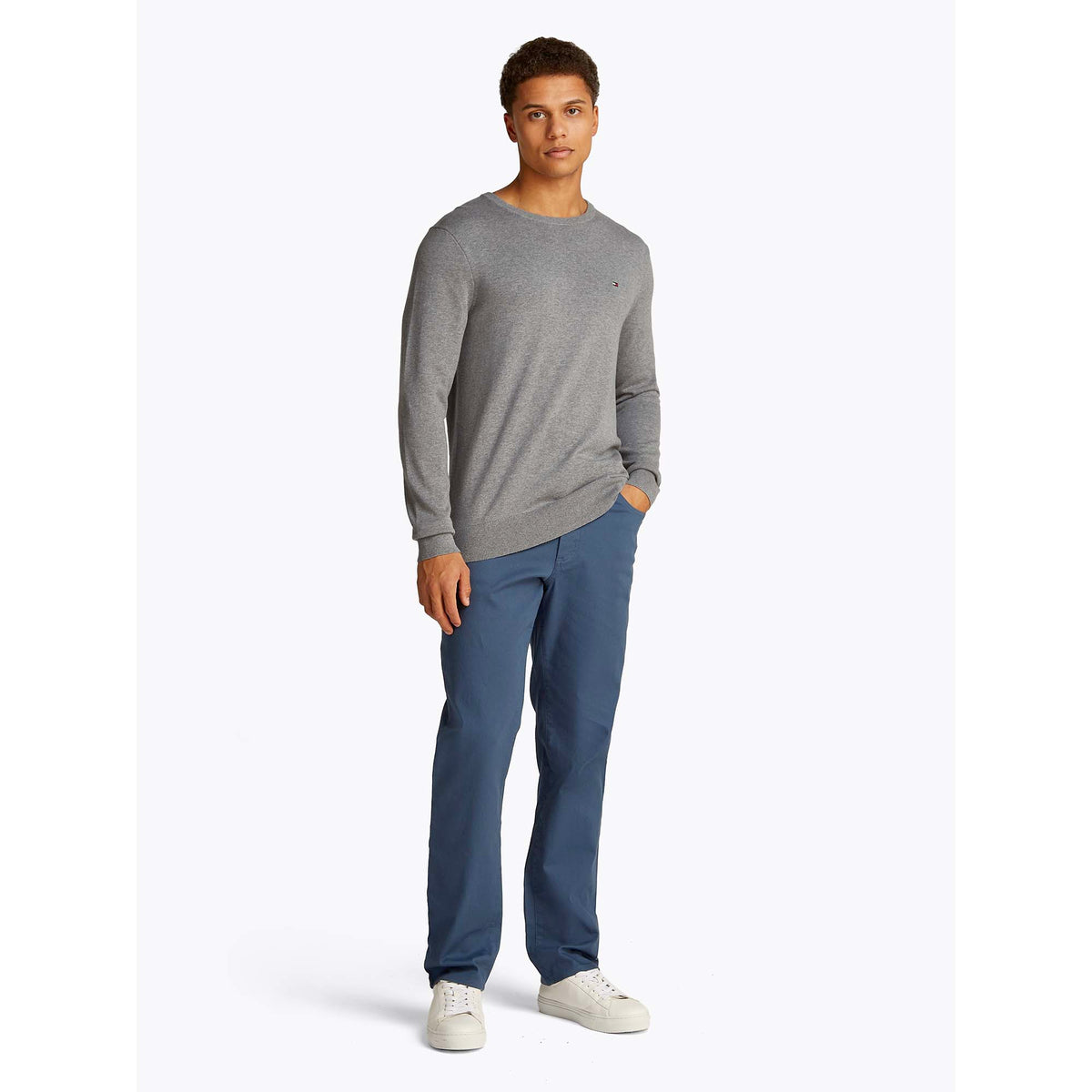 CORE_ESSENTIAL_COTTON_CREW_NECK_MW0MW14748_P91_Image_5