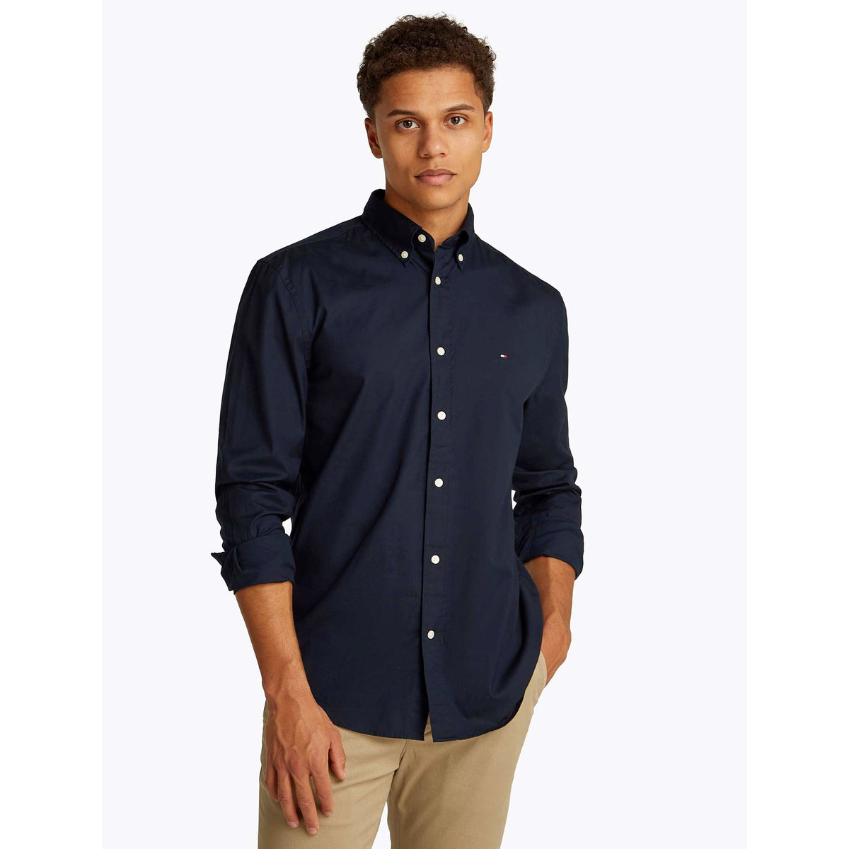 CORE_FLEX_POPLIN_SOL_DW5_MW0MW39988_DW5_Image_2