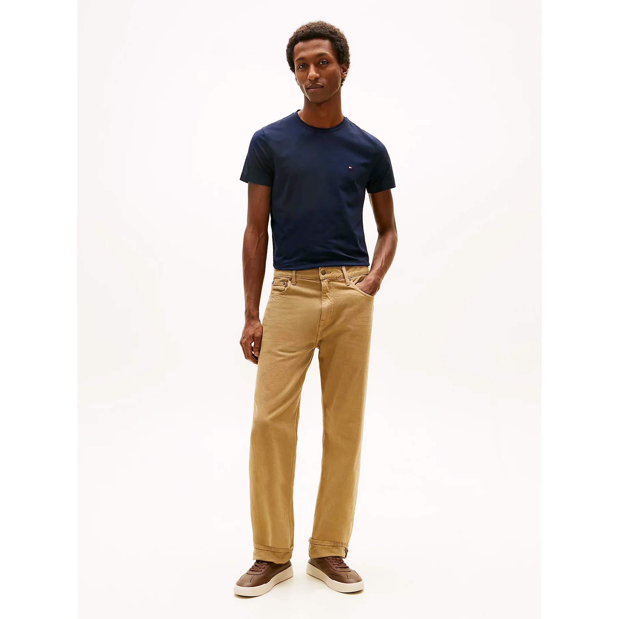 CORE_STRETCH_SLIM_C-NECK_TEE_MW0MW27539_DW5_Image_5