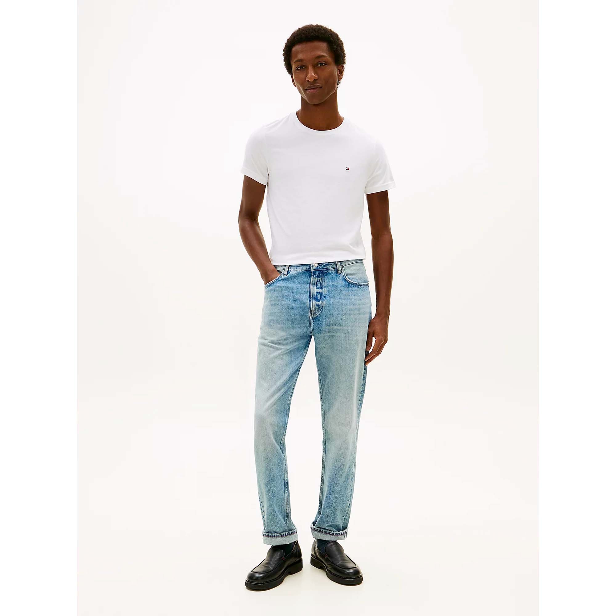 CORE_STRETCH_SLIM_C-NECK_TEE_MW0MW27539_YBR_Image_5