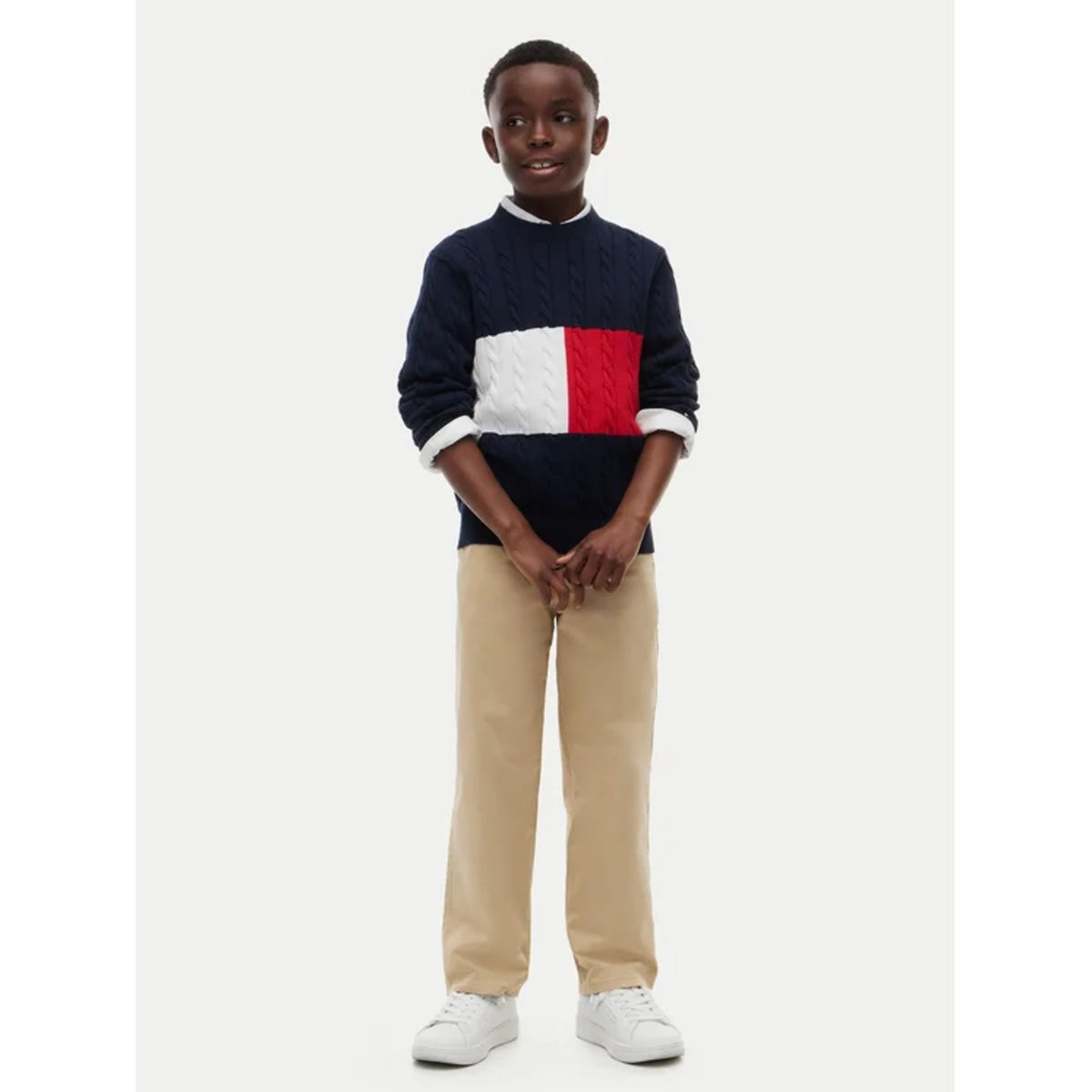 COTTON_CABLE_SWEATER_KB0KB09753T_0MS_Image_5