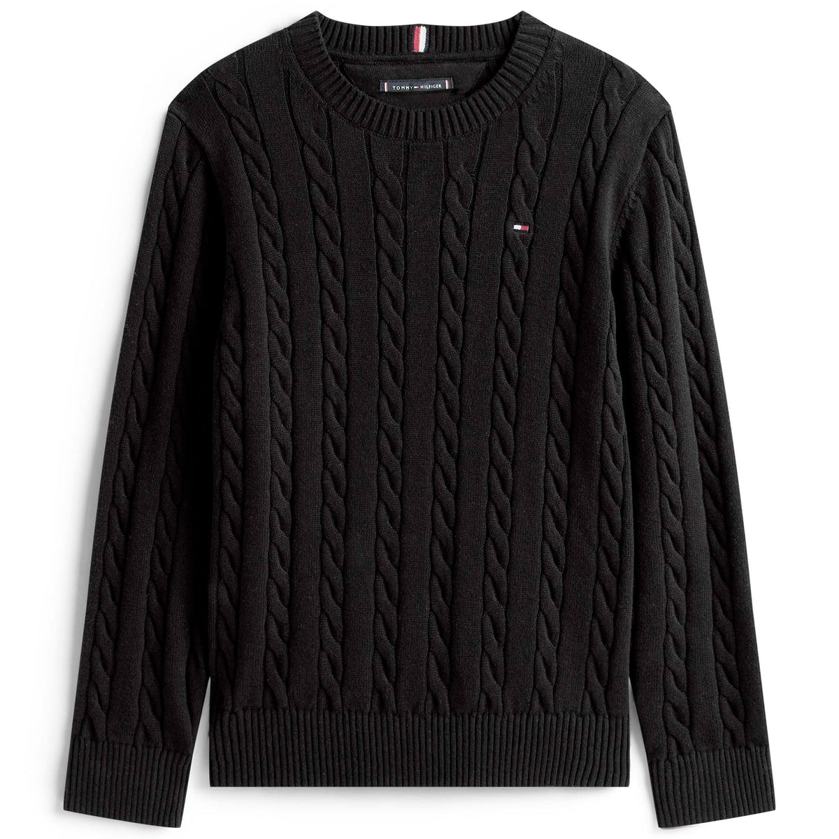 COTTON_CABLE_SWEATER_KB0KB09753T_BDS_Image_1