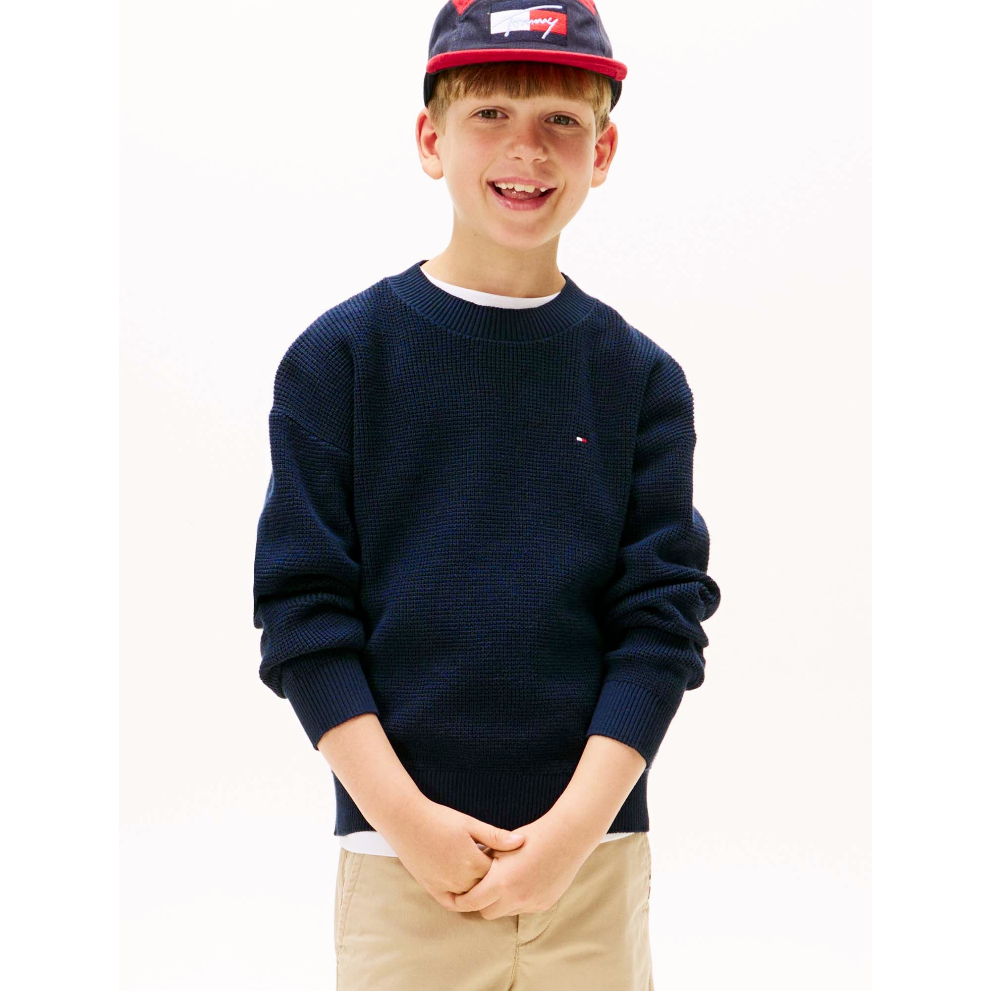 COTTON_TEXTURE_SWEATER_THKB0KB09756T_C1G_Image_2