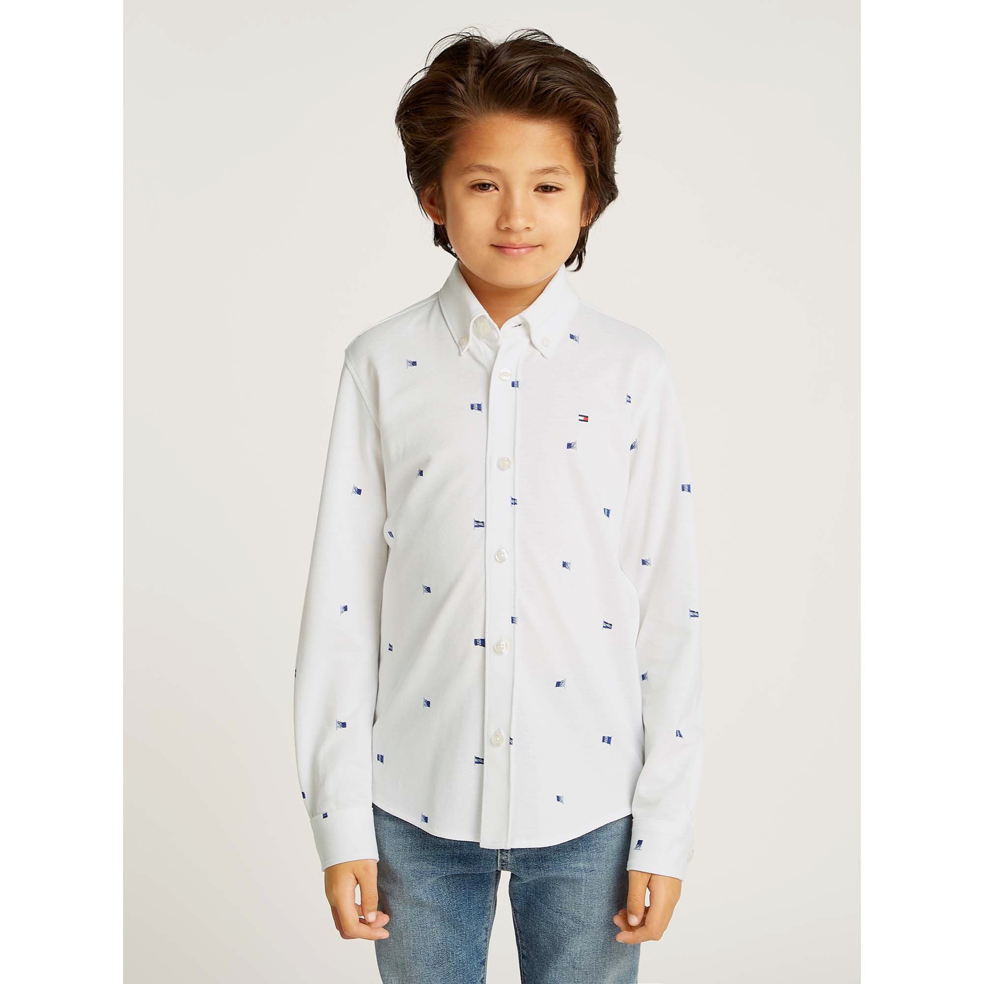 FLAGS_PRINTED_PIQUE_REG_SHIRT_THKB0KB09594T_YBR_Image_3