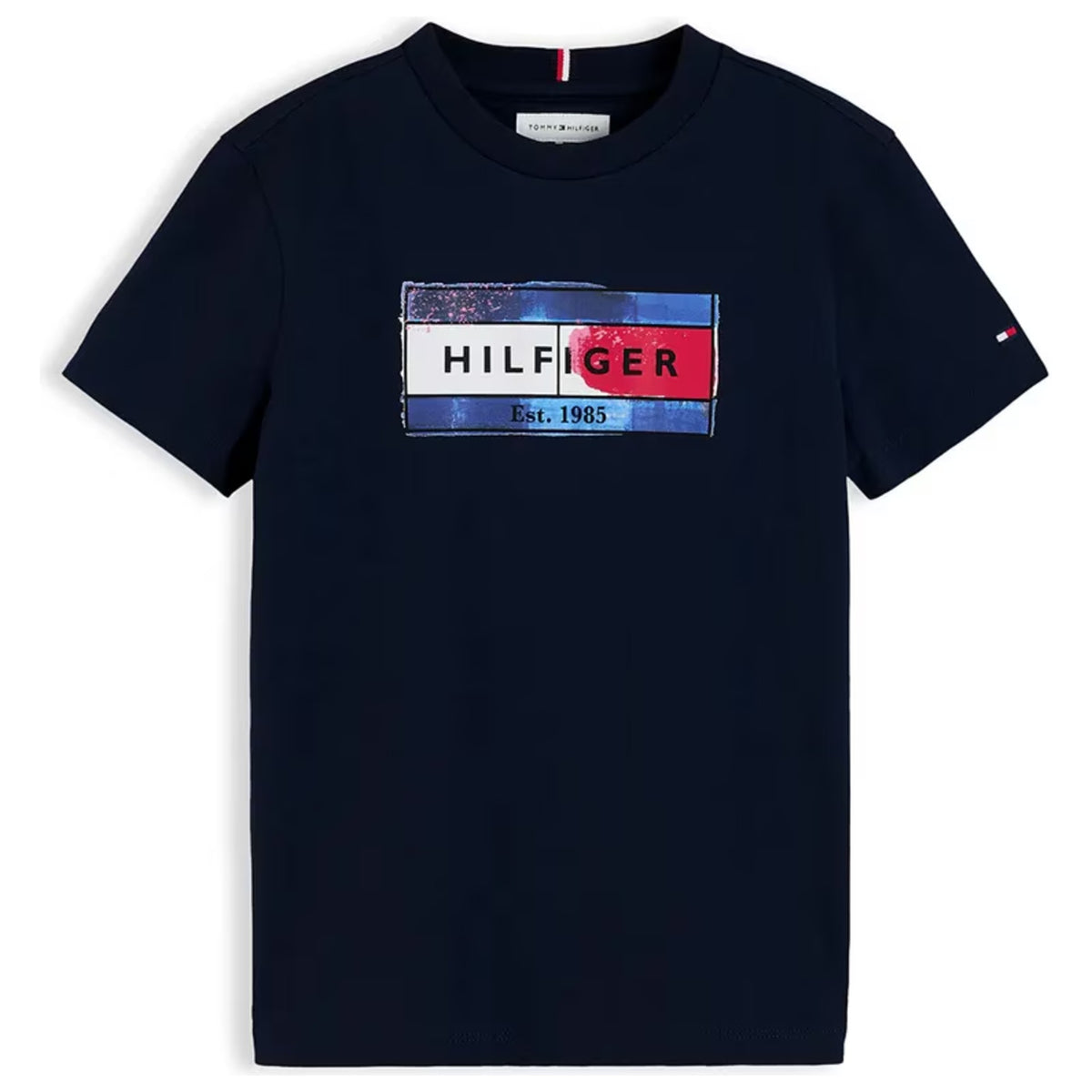 HILFIGER_FLAG_GRAPHIC_TEE_KB0KB10769T_C1G_Image_1