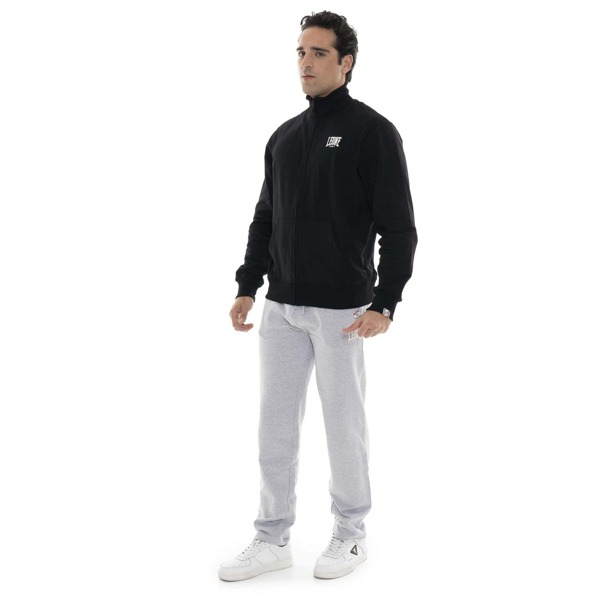 MAN_HIGH_COLLAR_FULL_ZIP_SMALL_LOGO_M3000T11F01_09_Image_2