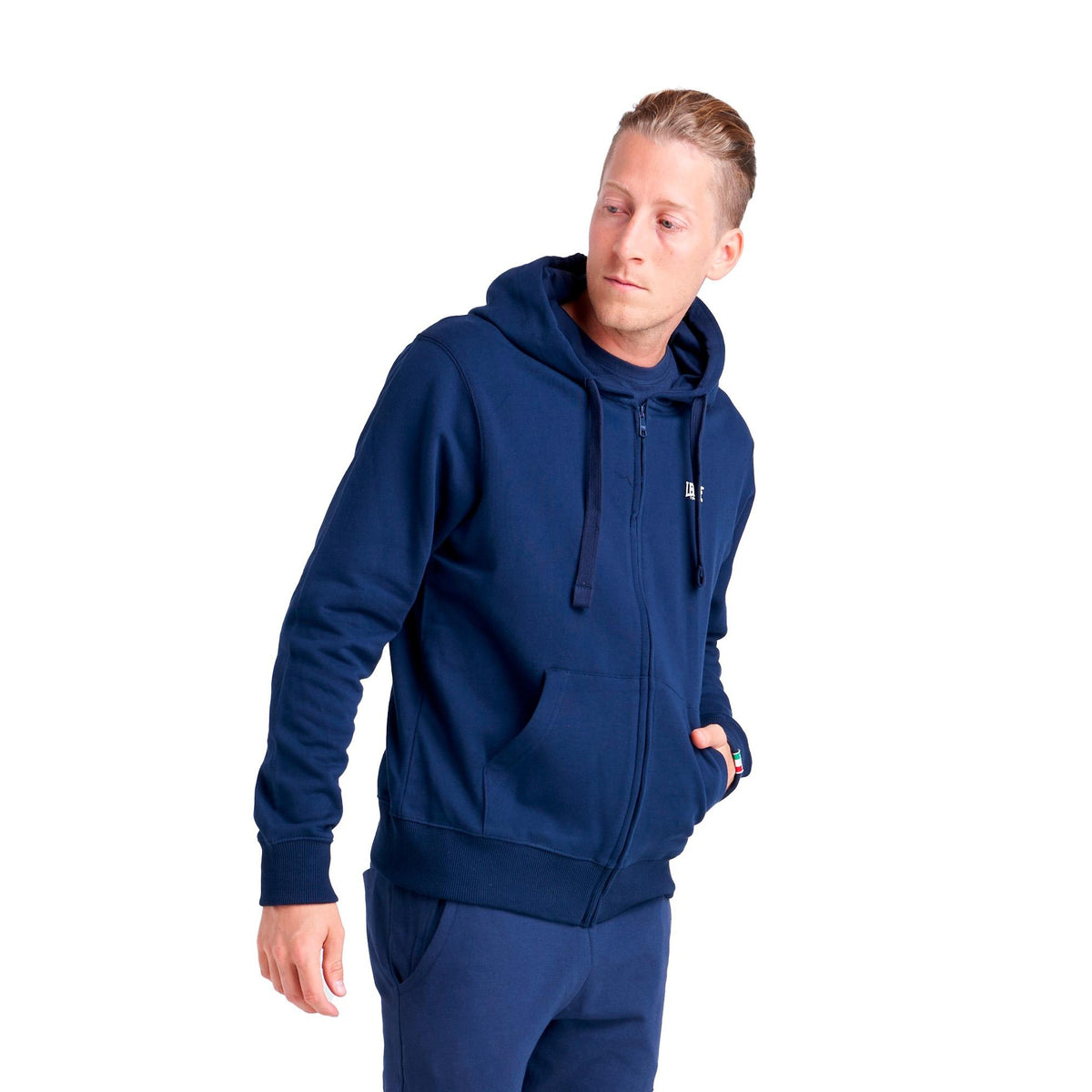 MAN_HOODY_FULL_ZIP_BASIC_SMALL_LOGO_LSM3001_10_Image_2
