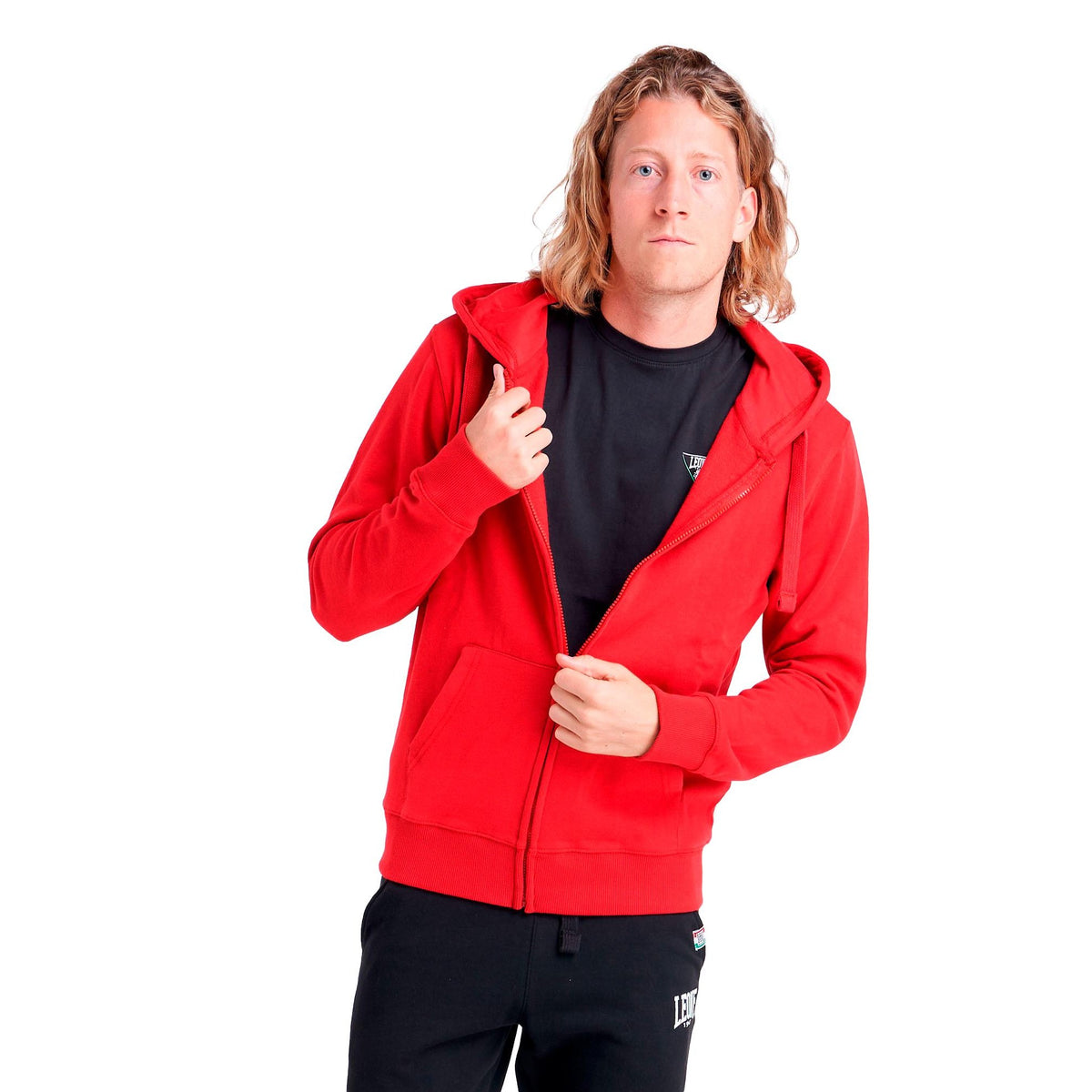 MAN_HOODY_FULL_ZIP_BASIC_SMALL_LOGO_LSM3001_50_Image_2