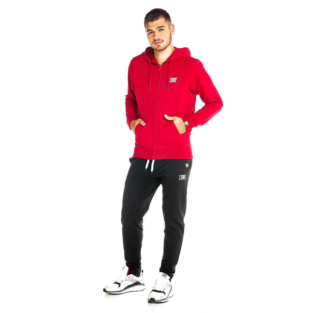 MAN_HOODY_FULL_ZIP_BASIC_SMALL_LOGO_LSM3001_51_Image_3