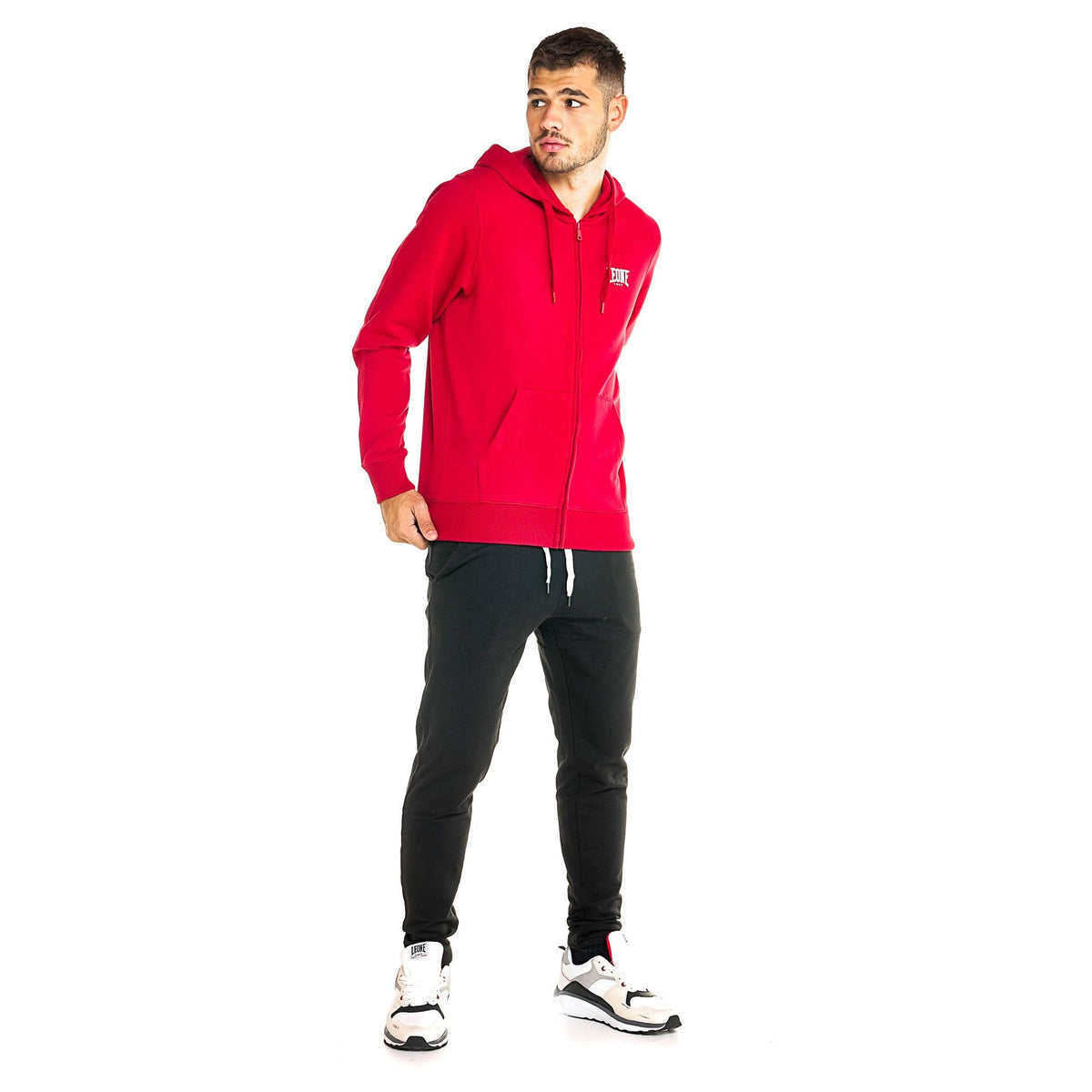 MAN_HOODY_FULL_ZIP_BASIC_SMALL_LOGO_LSM3001_51_Image_4
