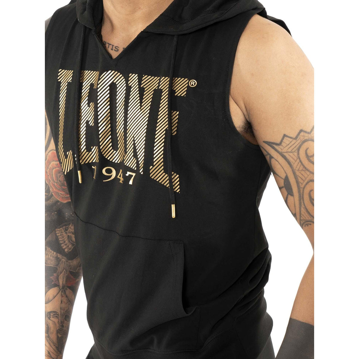 MAN_HOODY_SLEEVELESS_STRIPE_GOLD_HJ_M6407T10J08_09_Image_4