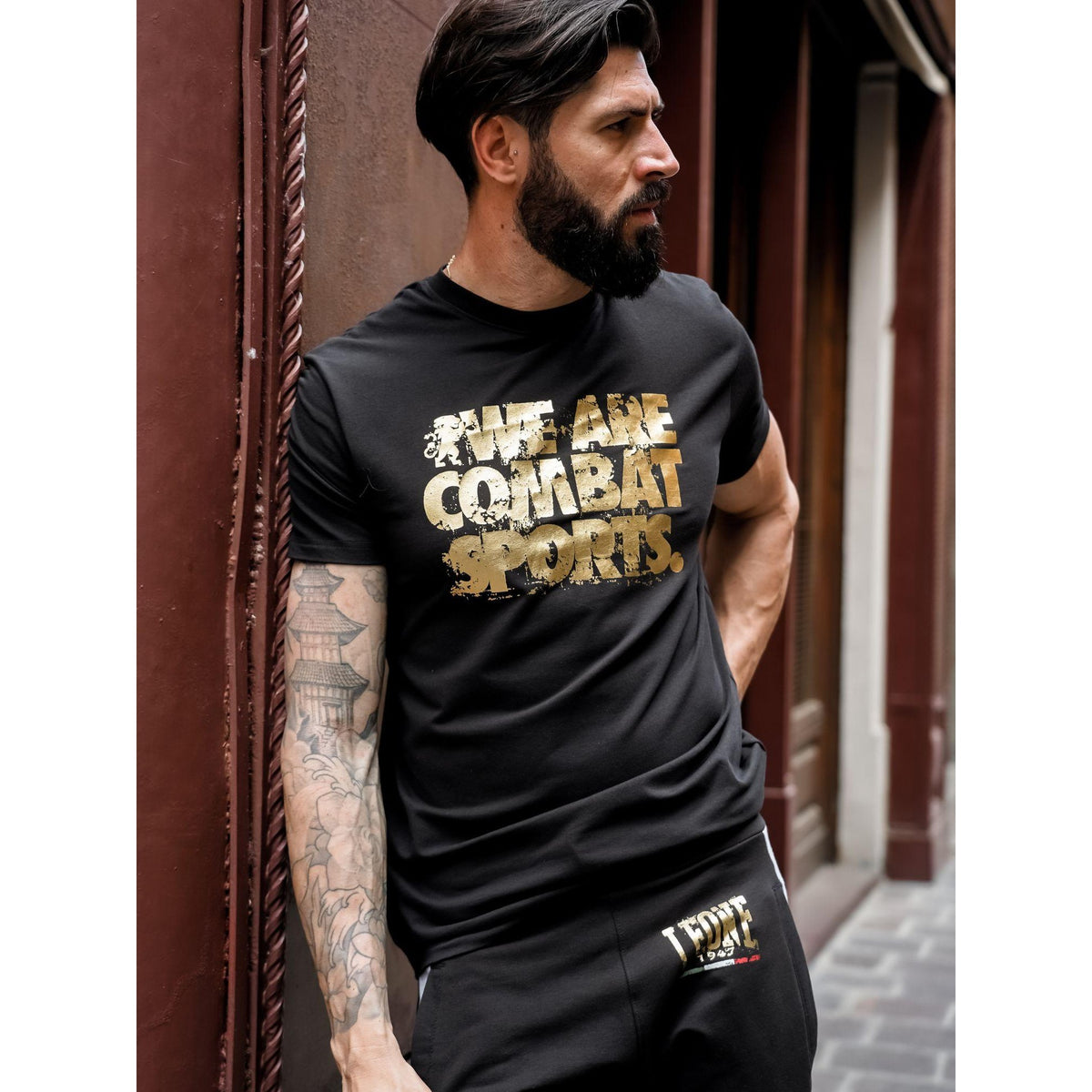 MAN_T-SHIRT_SHORT_SLEEVE_GOLD_M5054S7J02_09_Image_2