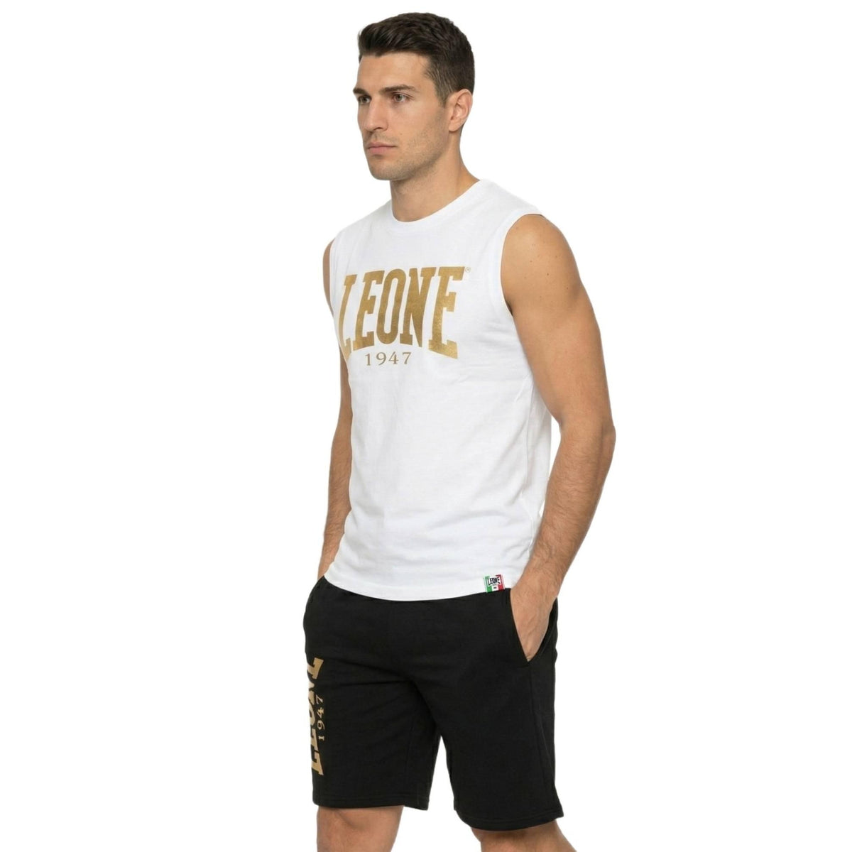 MAN_T-SHIRT_SLEEVELESS_GOLD_M6909S12J02_00_Image_6