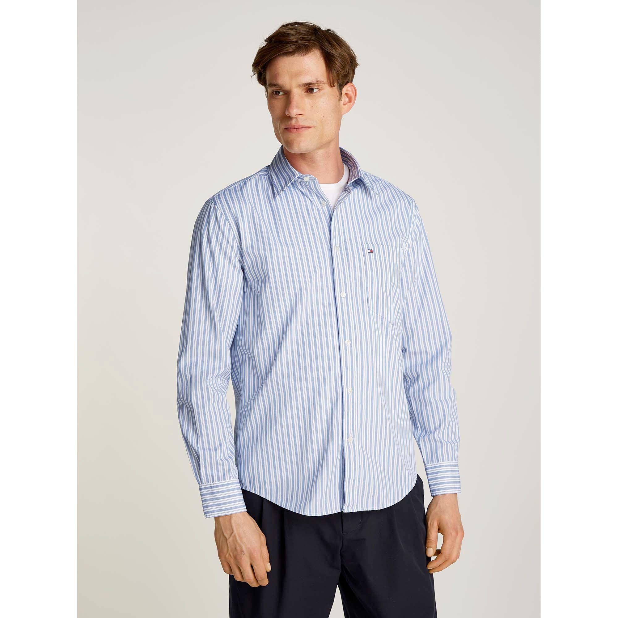 POPLIN_THIN_STRIPE_R_MW0MW37561_0A4_Image_3