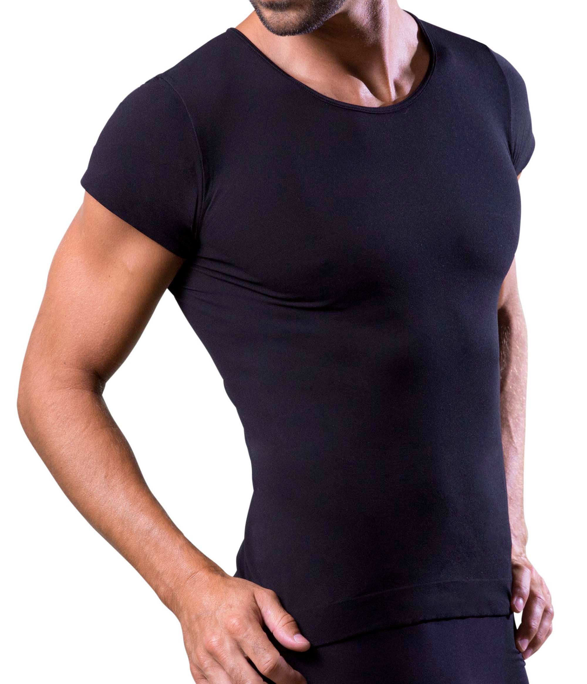 T-DRY_T-SHIRT_GIROCOLLO_MA421_BLACK_Image_2