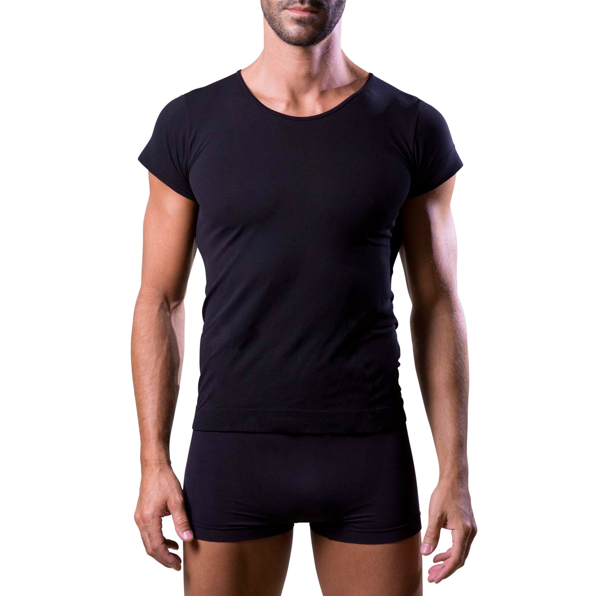 T-DRY_T-SHIRT_GIROCOLLO_MA421_BLACK_Image_5