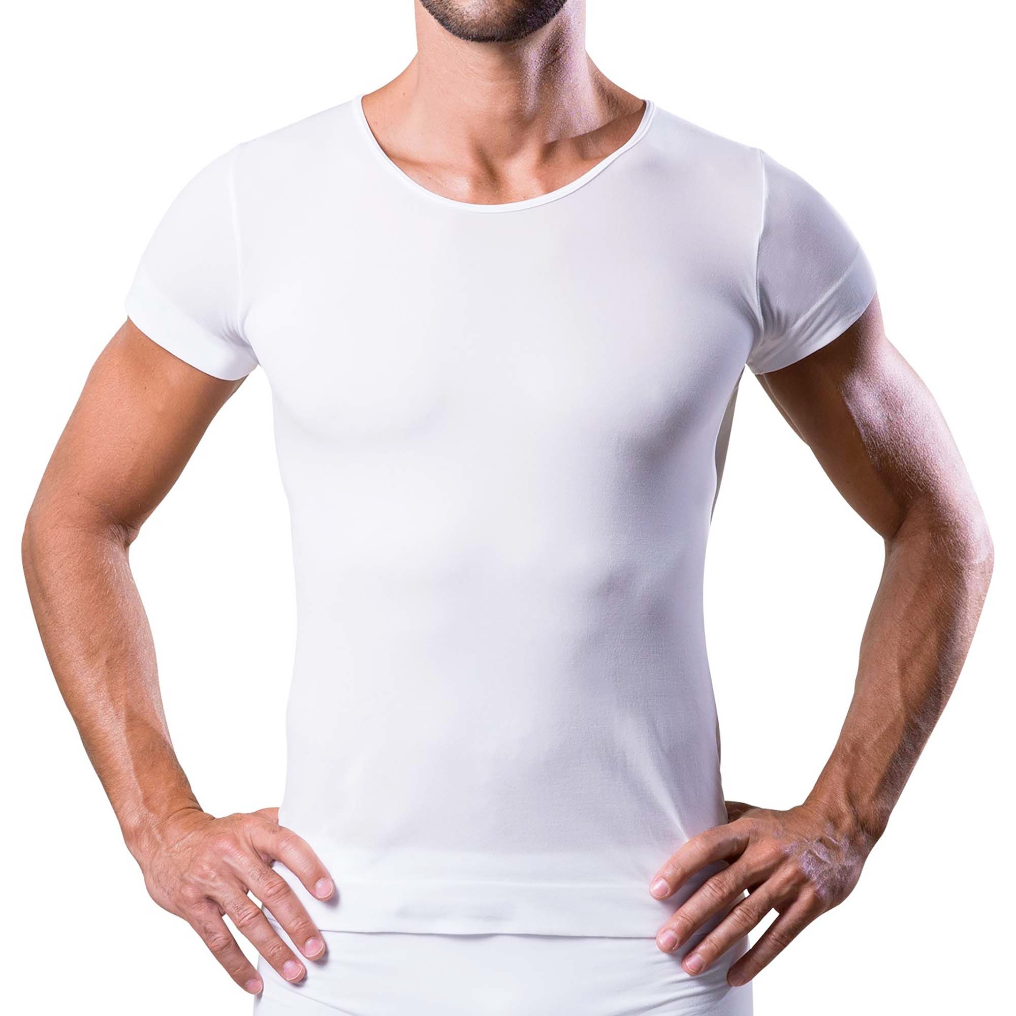 T-DRY_T-SHIRT_GIROCOLLO_MA421_WHITE_Image_1