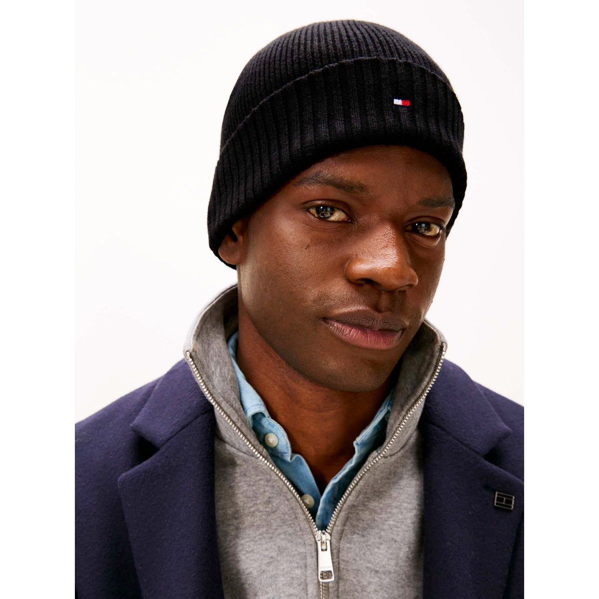 TH_FLAG_PIMA_COTTON_BEANIE_AM0AM12796_BDS_Image_4
