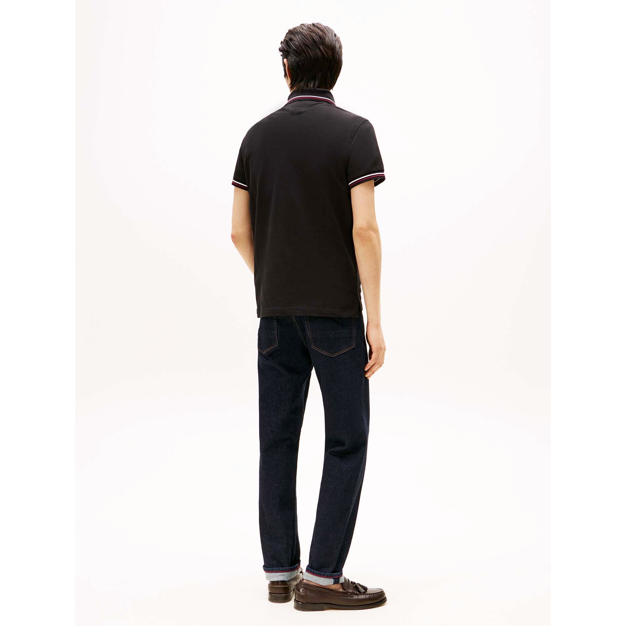 TIPPED_SLIM_FIT_POLO_MW0MW37346_BDS_Image_3