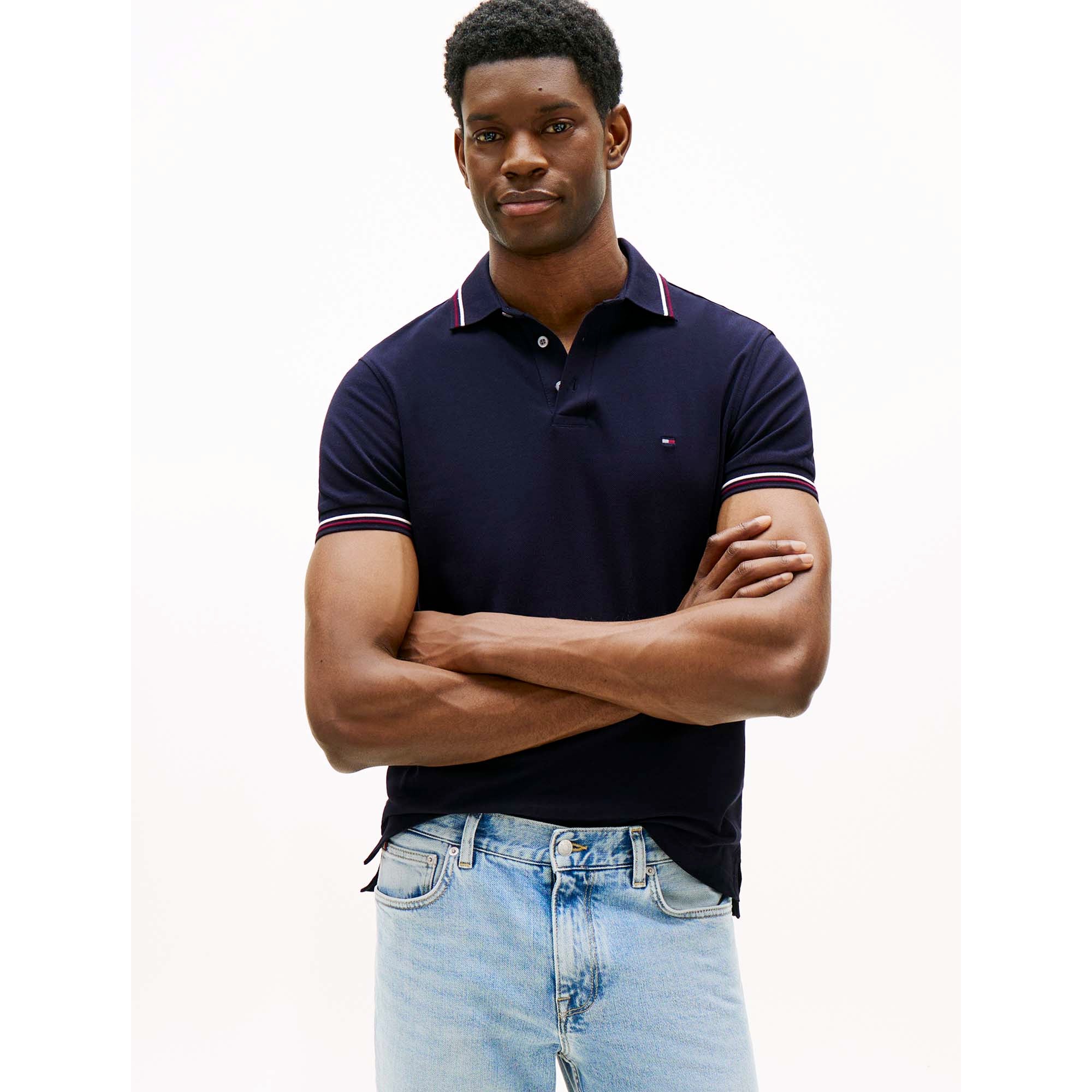 TIPPED_SLIM_FIT_POLO_MW0MW37346_DW5_Image_2