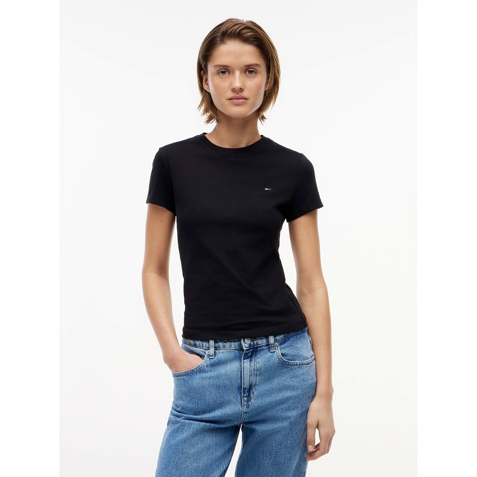 TJW_SLIM_C-NECK_TEE_DW0DW20459_BDS_Image_2