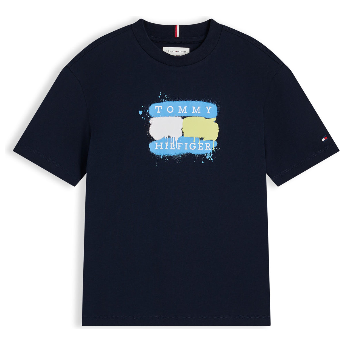 TOMMY_FLAG_GRAFFITI_T-SHIRT_SS_KB0KB10546T_C1G_Image_1