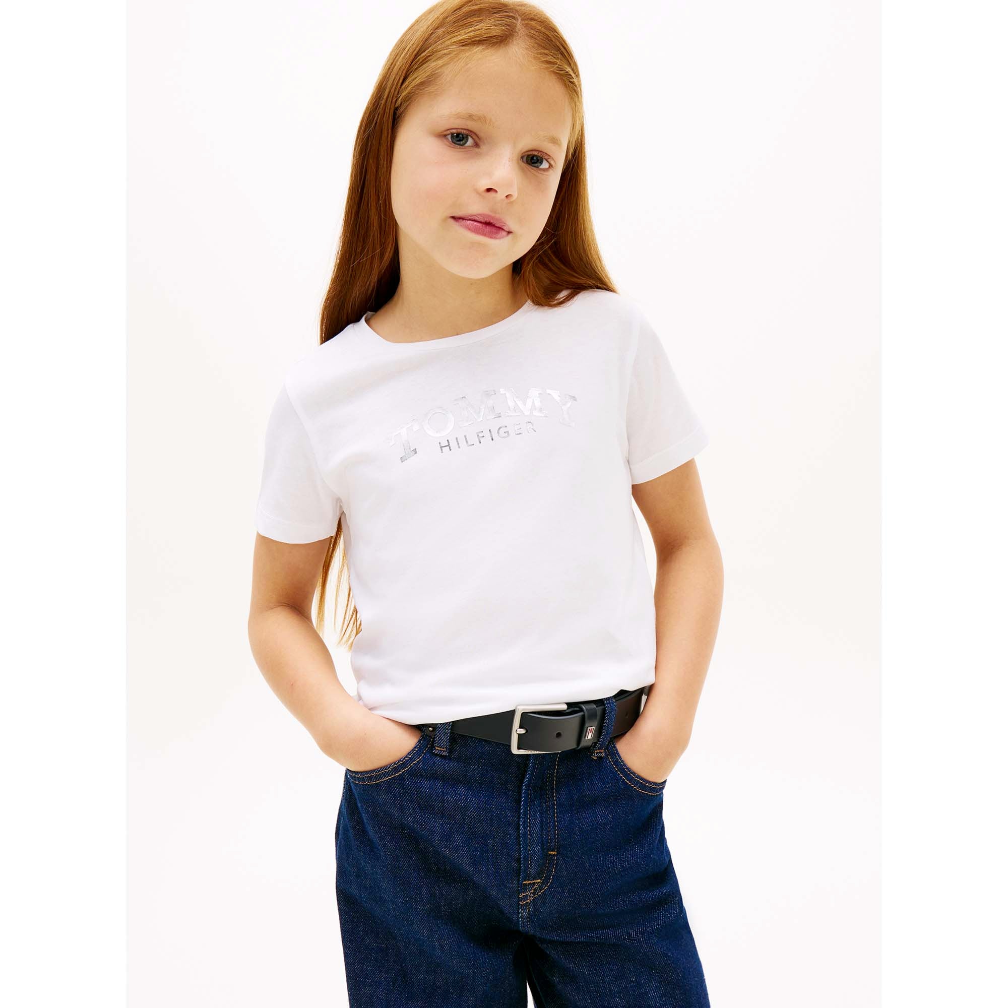 TOMMY_FOIL_TEE_SS_KG0KG08974T_YBR_Image_2