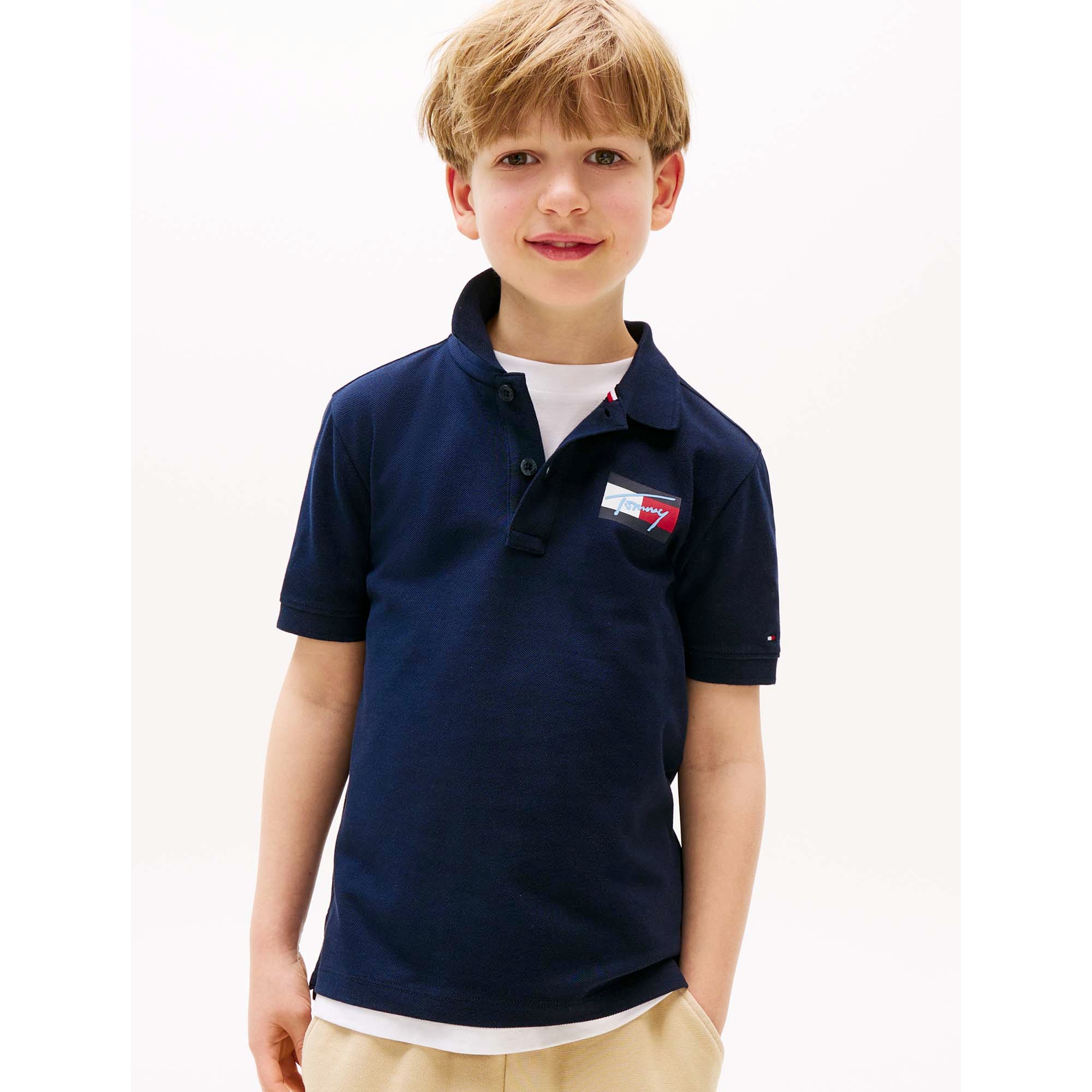 TOMMY_SCRIPT_FLAG_POLO_SS_THKB0KB09711T_C1G_Image_2