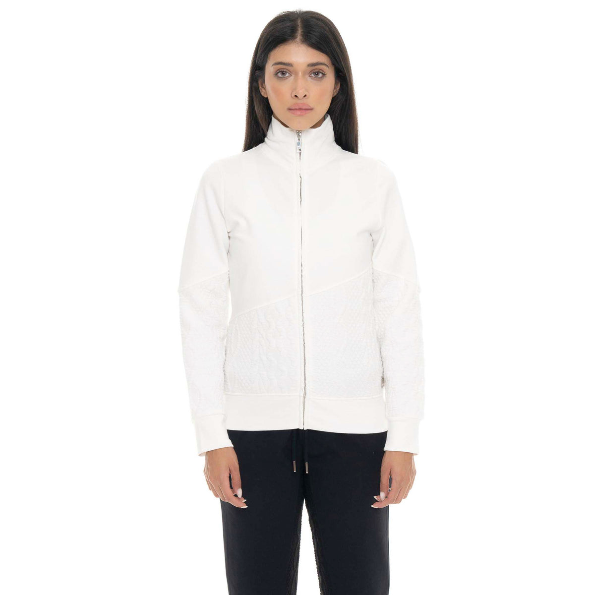 WOMAN_HIGH_COLLAR_FULL_ZIP_BRAID_W6886T11F03_01_Image_1