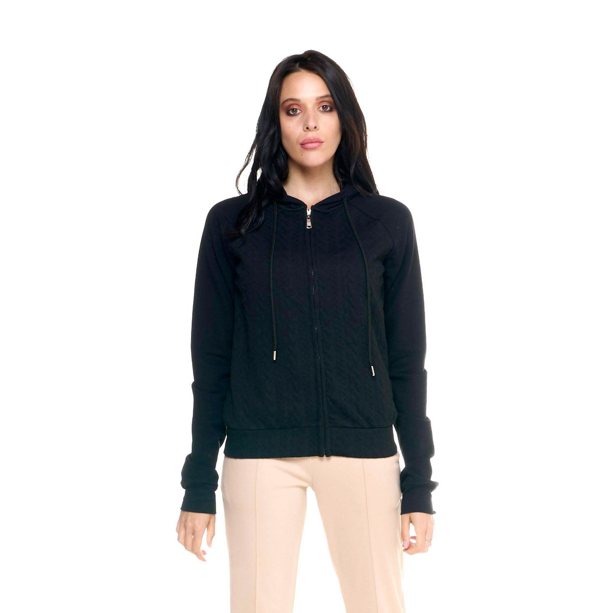 WOMAN_HOODY_BONDED_FULL_ZIP_GREYSS_W5309T7B01_09_Image_1