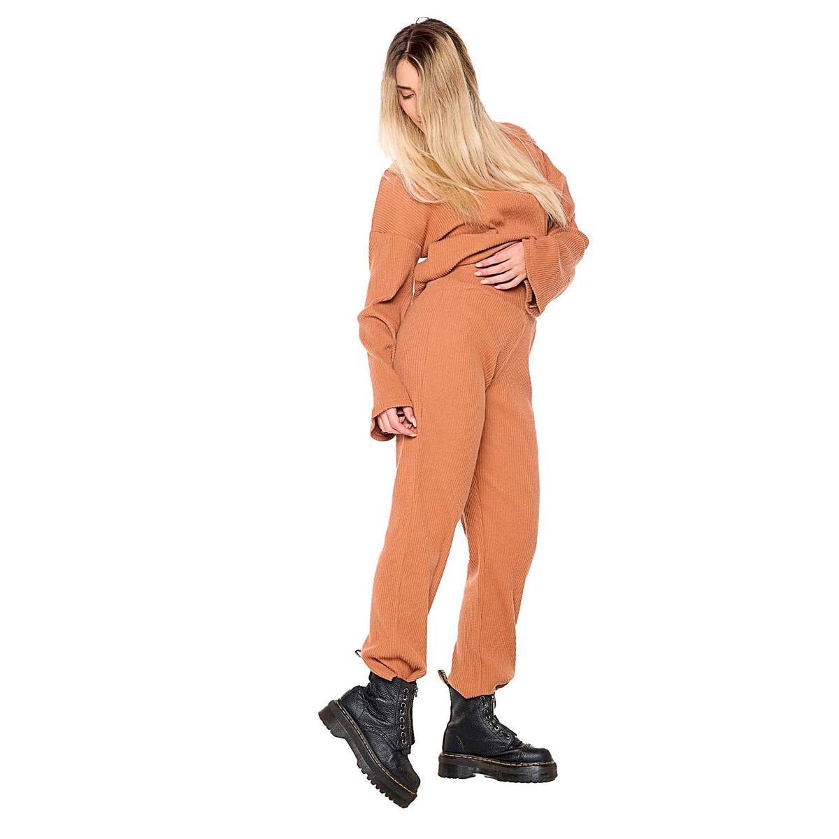 WOMAN_RIB_SWEATPANTS_RELAXED_W6176P9R06_191_Image_3