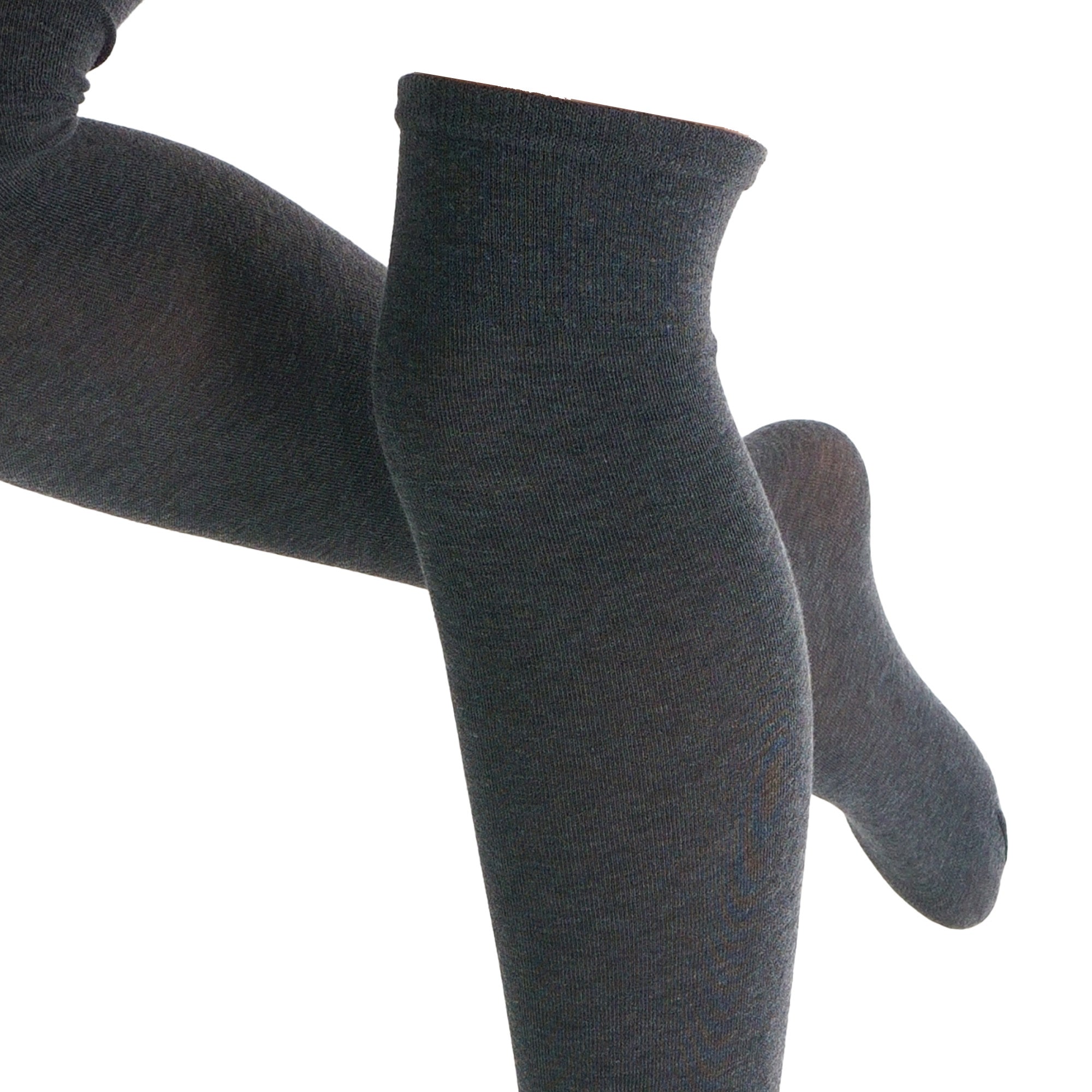 CALZA_AL_GINOCCHIO_IN_COTONE_90_DENARI_WILMA_CZD_WILMA_NERO_MEL_Image_3