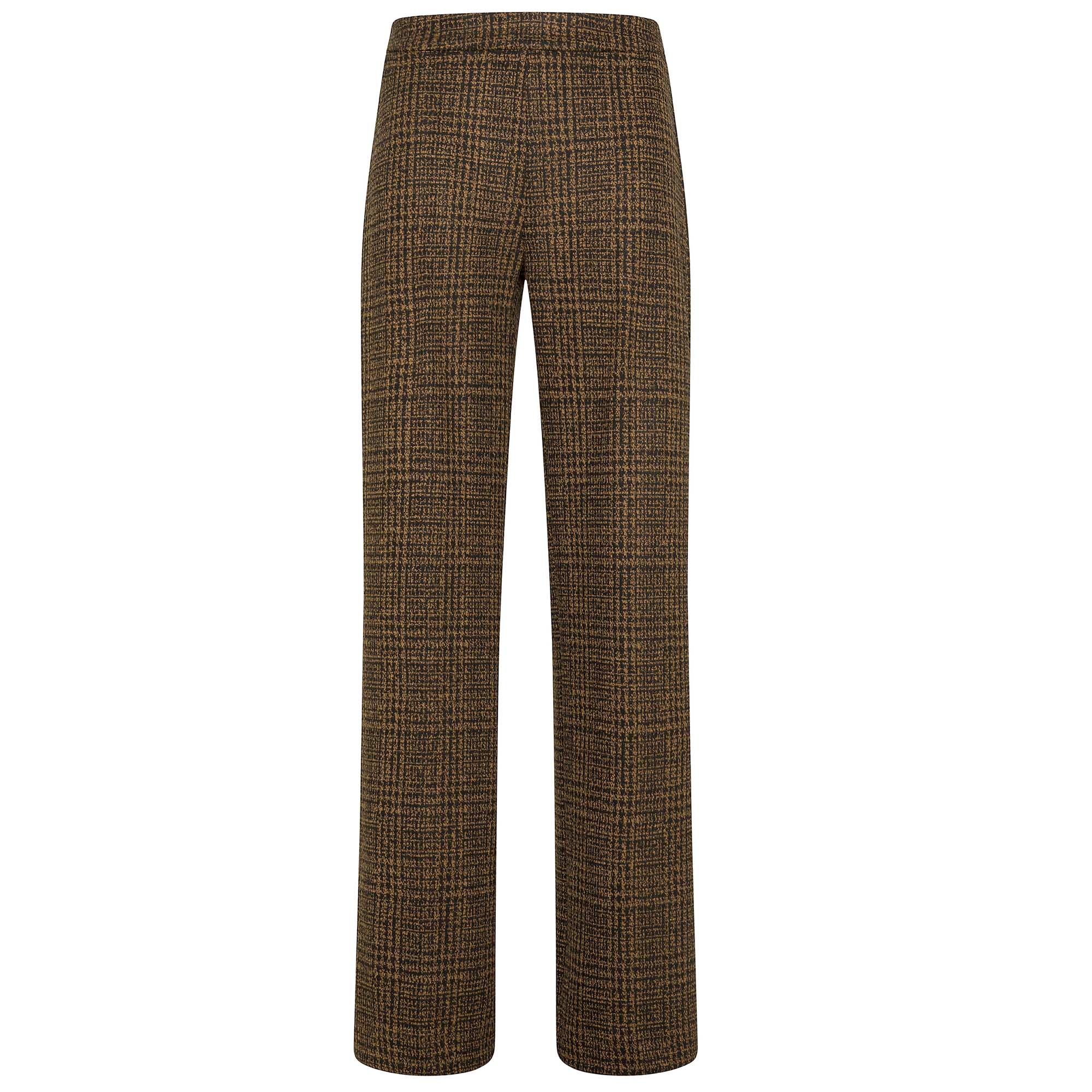 CHECK_JACQUARD_PALAZZO_PANTS_D12746_26117_Image_1