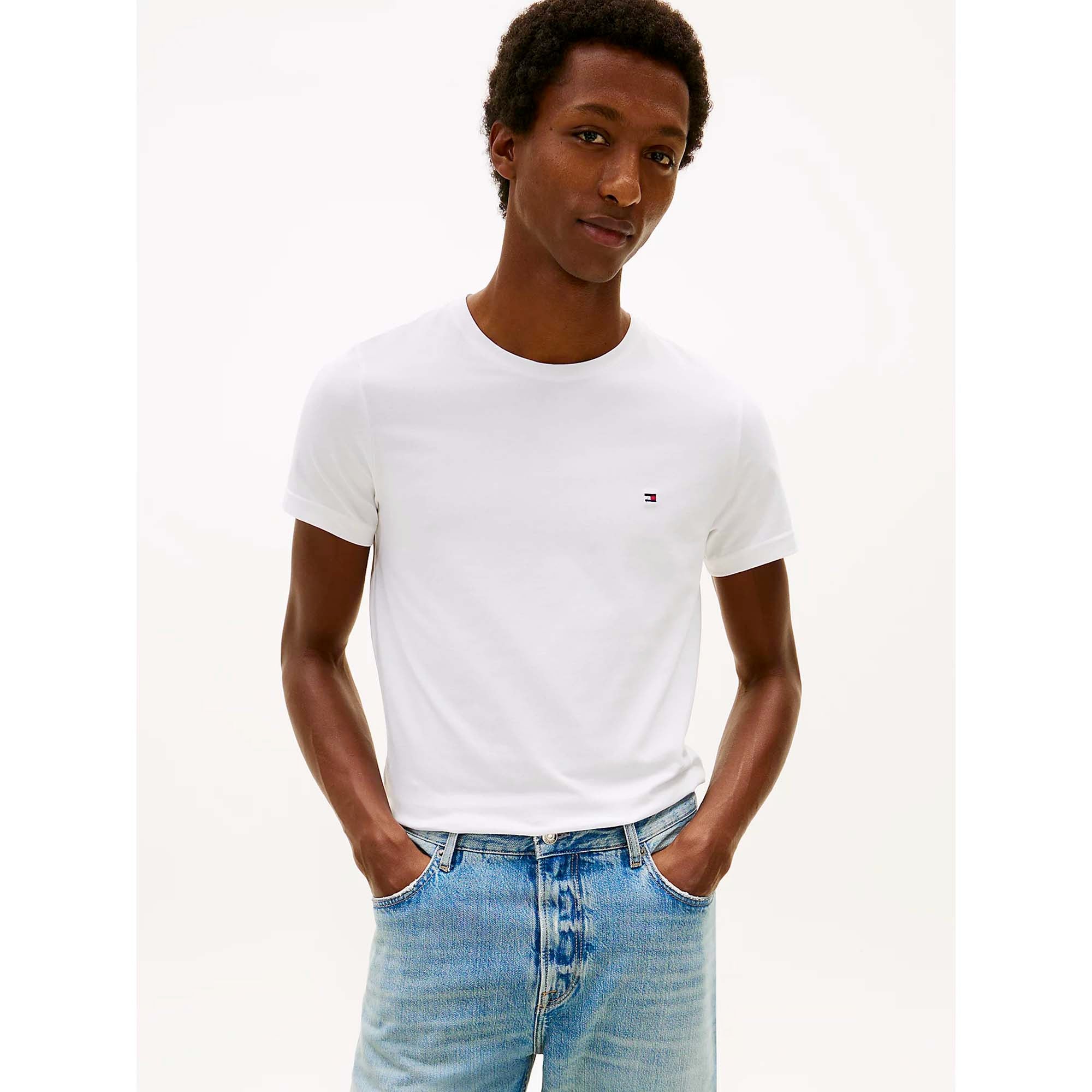 CORE_STRETCH_SLIM_C-NECK_TEE_MW0MW27539_YBR_Image_2