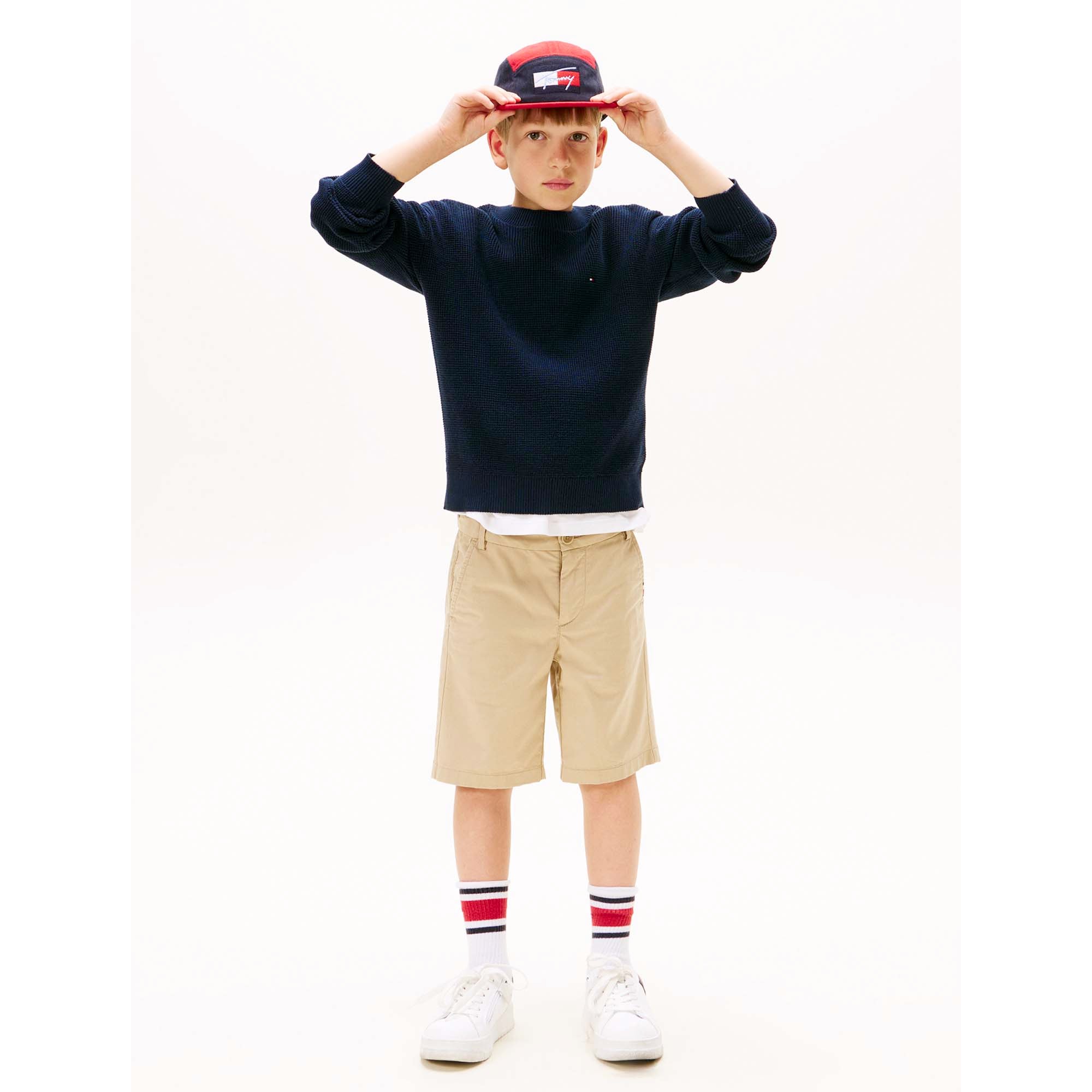 COTTON_TEXTURE_SWEATER_THKB0KB09756T_C1G_Image_4