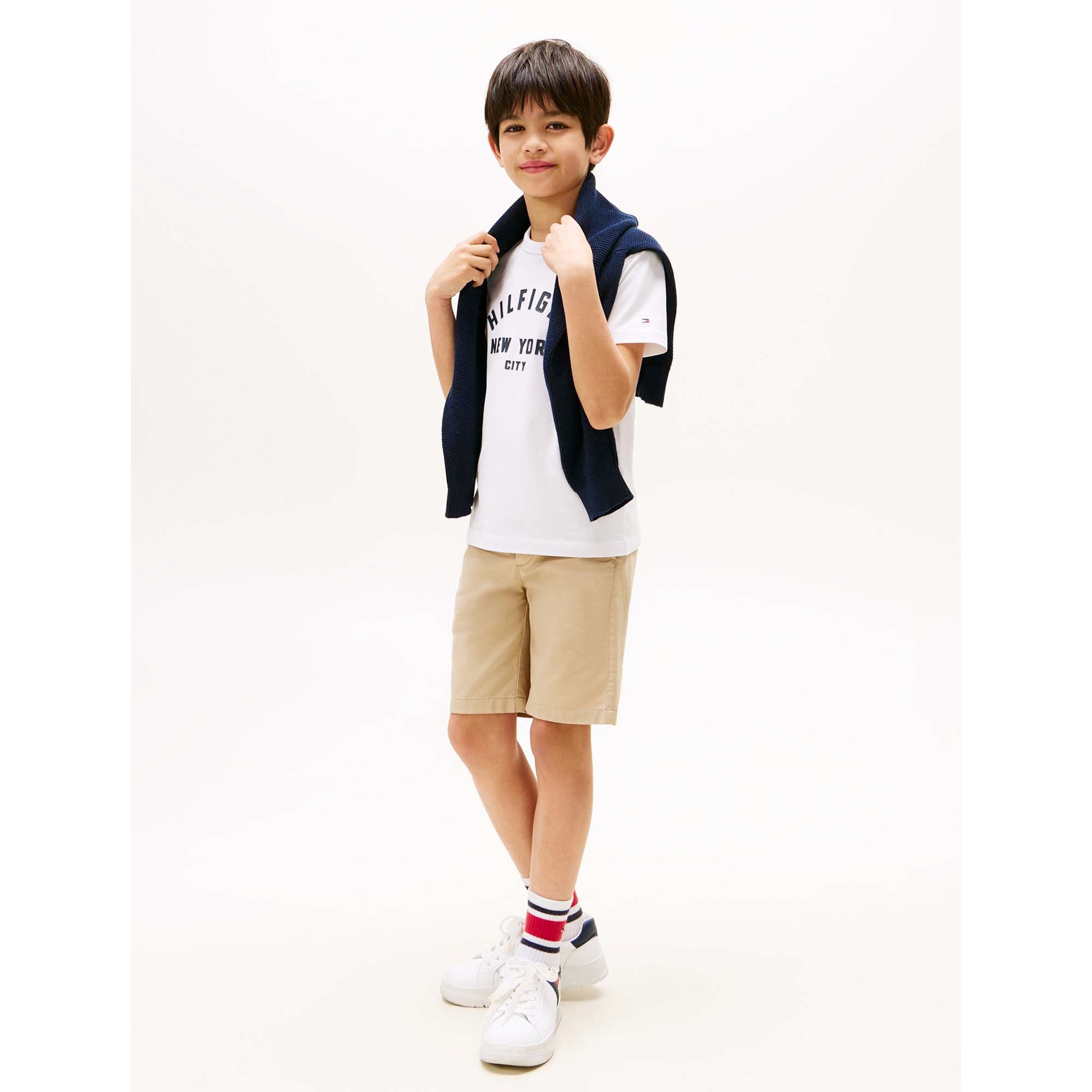 CURVED_HILFIGER_GRAPHIC_TEE_SS_THKB0KB09800T_YBR_Image_4