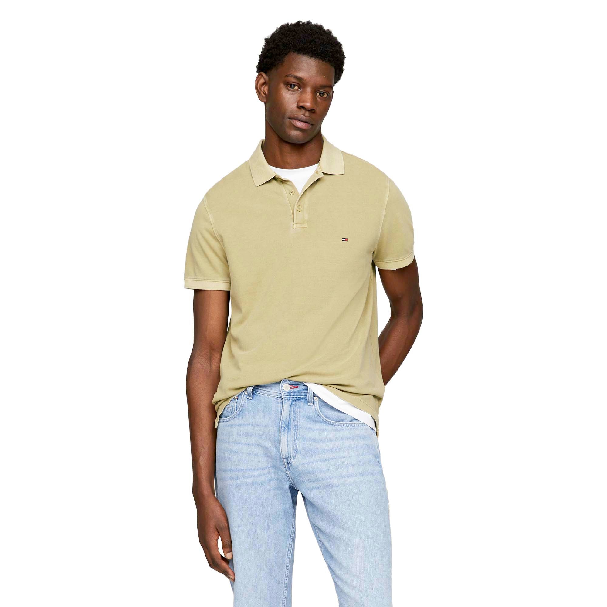 GARMENT_DYE_REG_POLO_MW0MW34757_L9F_Image_1