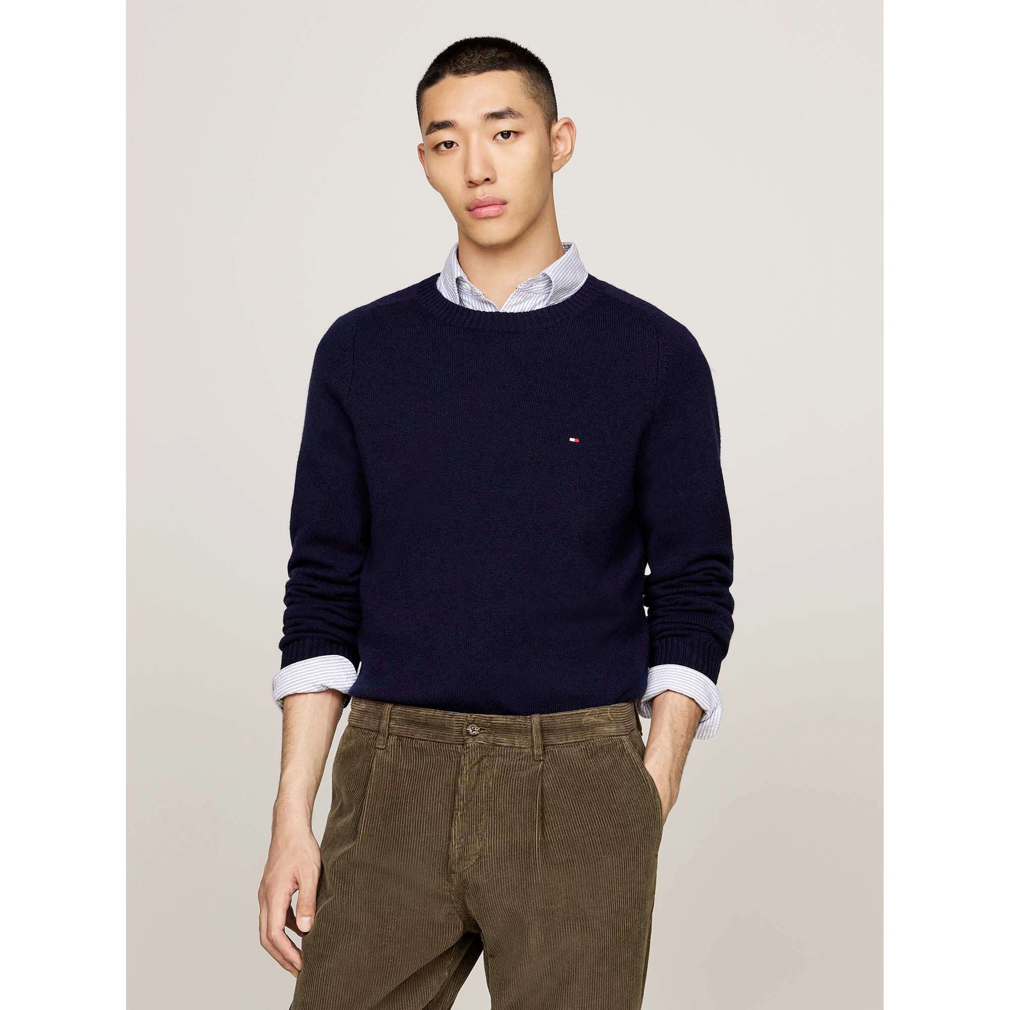 LAMBSWOOL_CREW_NECK_MW0MW36535_DW5_Image_2