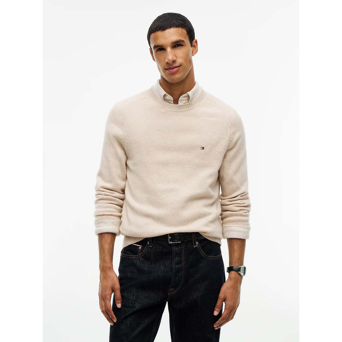LAMBSWOOL_CREW_NECK_MW0MW36535_HGF_Image_2