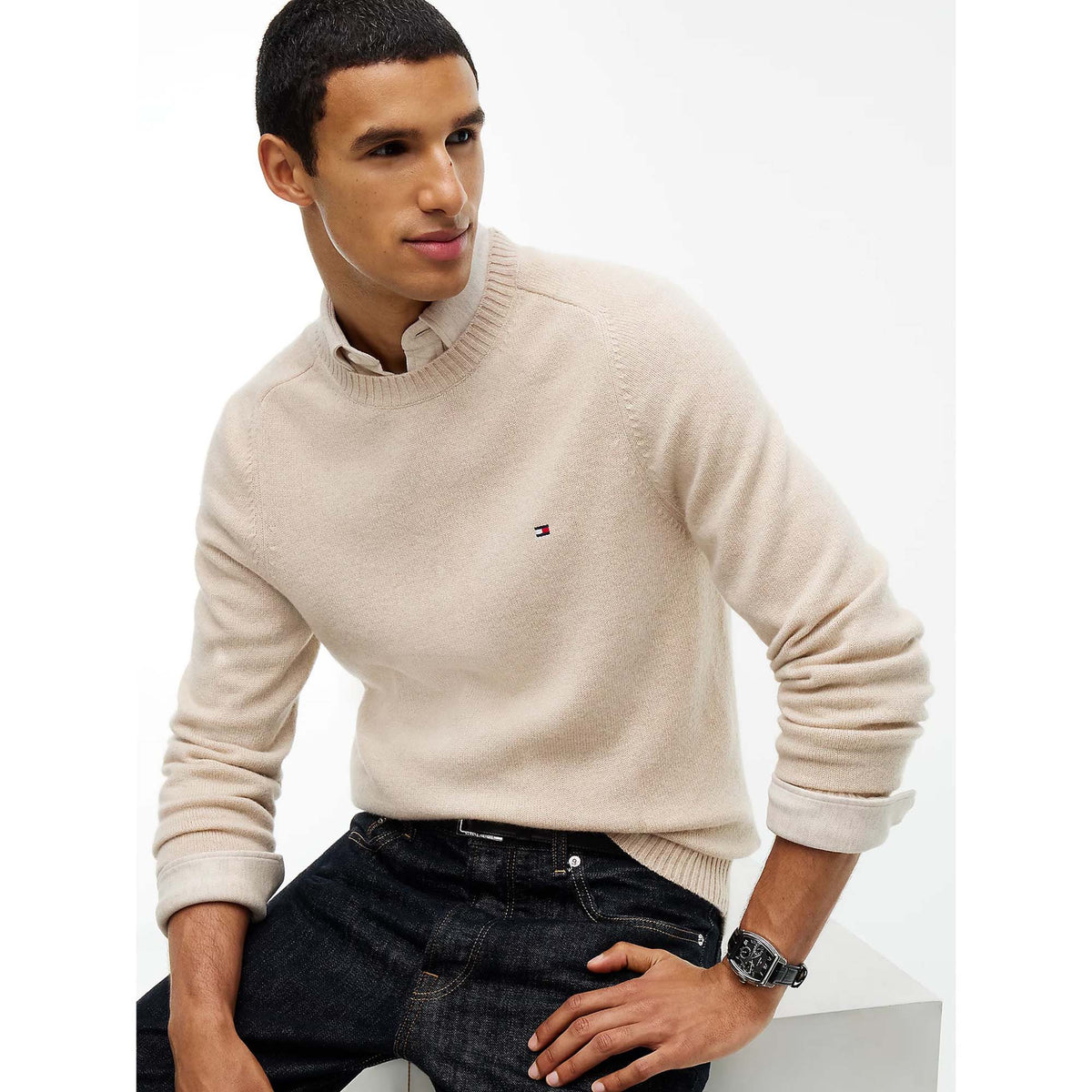 LAMBSWOOL_CREW_NECK_MW0MW36535_HGF_Image_5