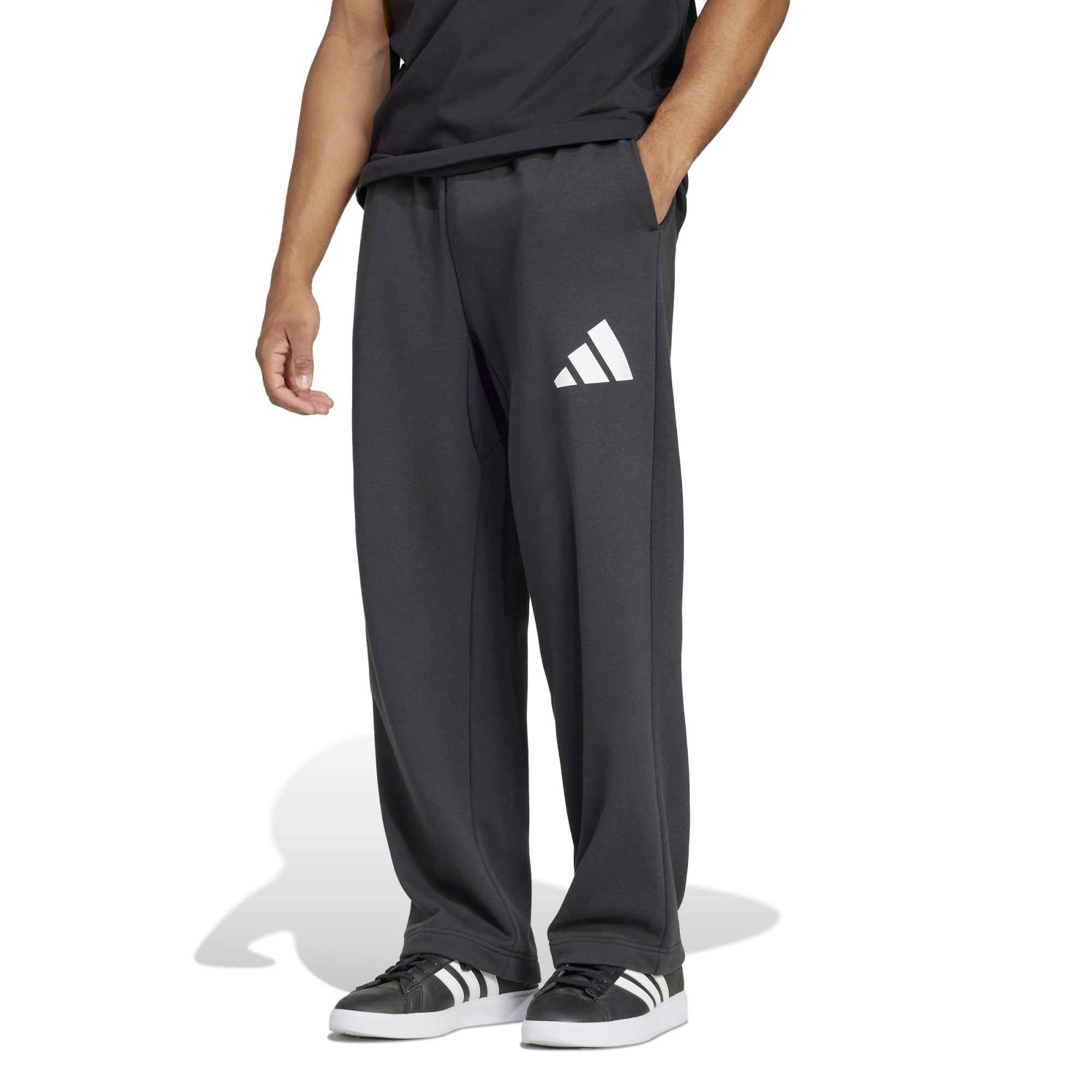 M_WIDE_PANT_FT_JF3604_BLACKWH_Image_2