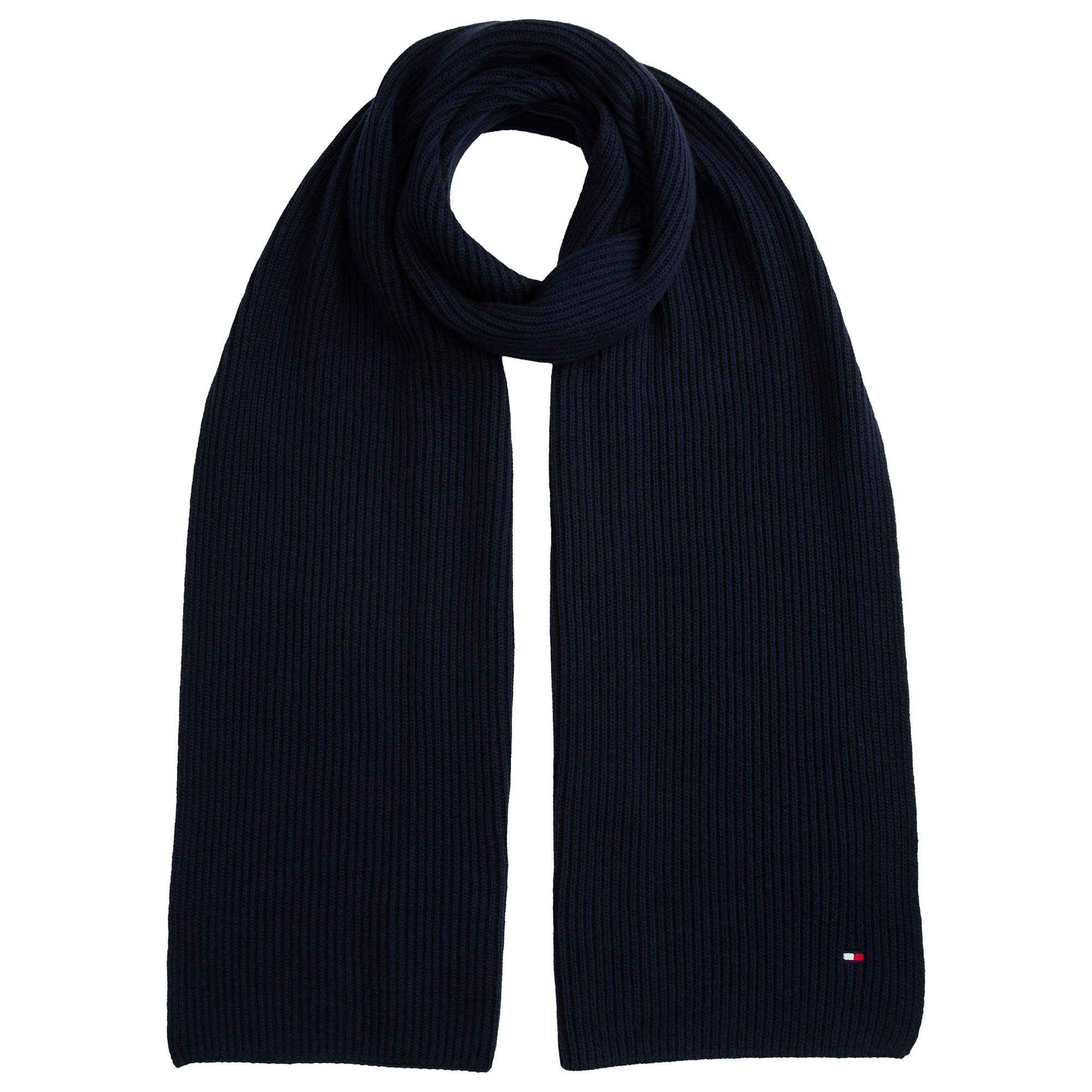 TH_FLAG_PIMA_COTTON_CASH_SCARF_AM0AM12847_DW6_Image_1
