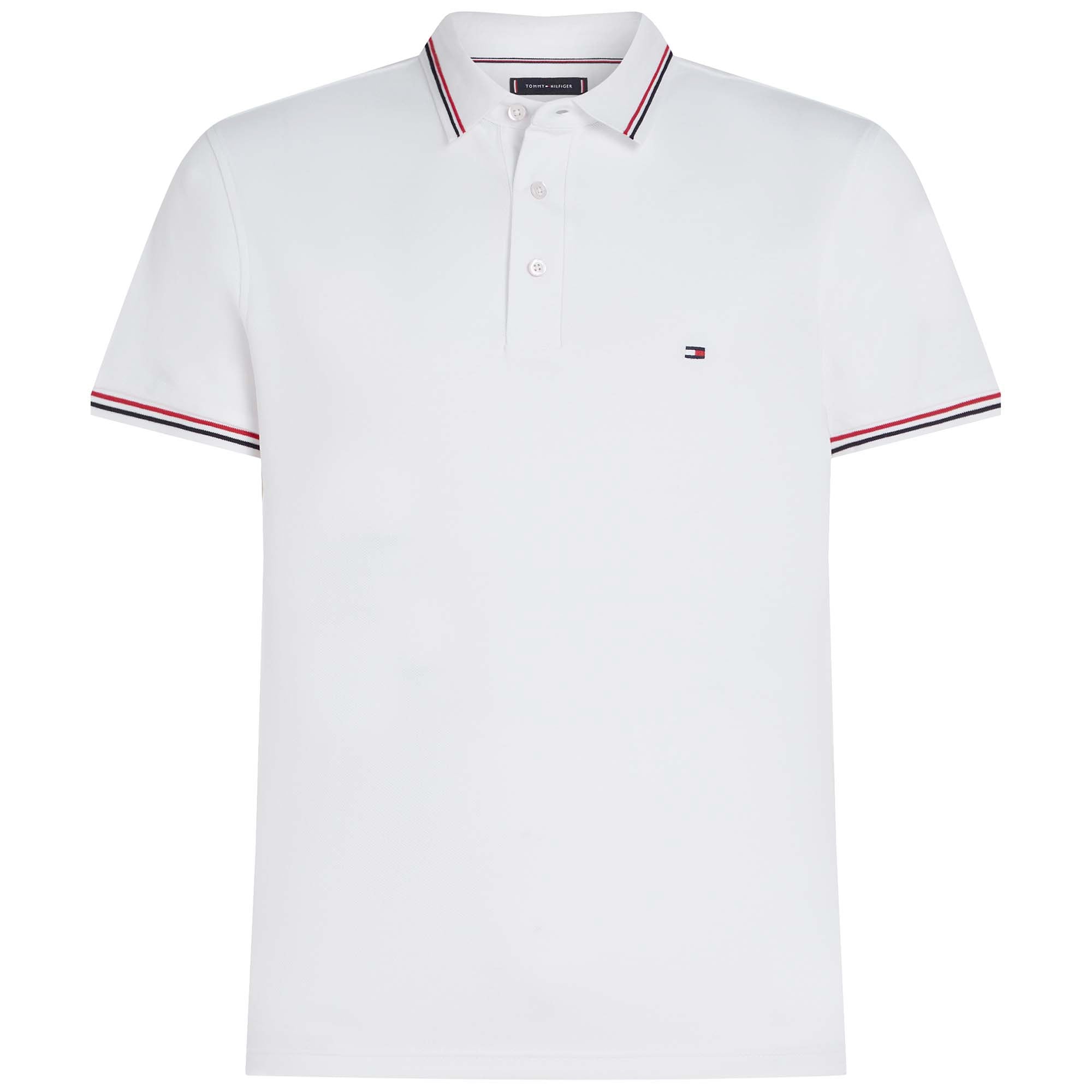 TIPPED_SLIM_FIT_POLO_MW0MW37346_YBR_Image_1