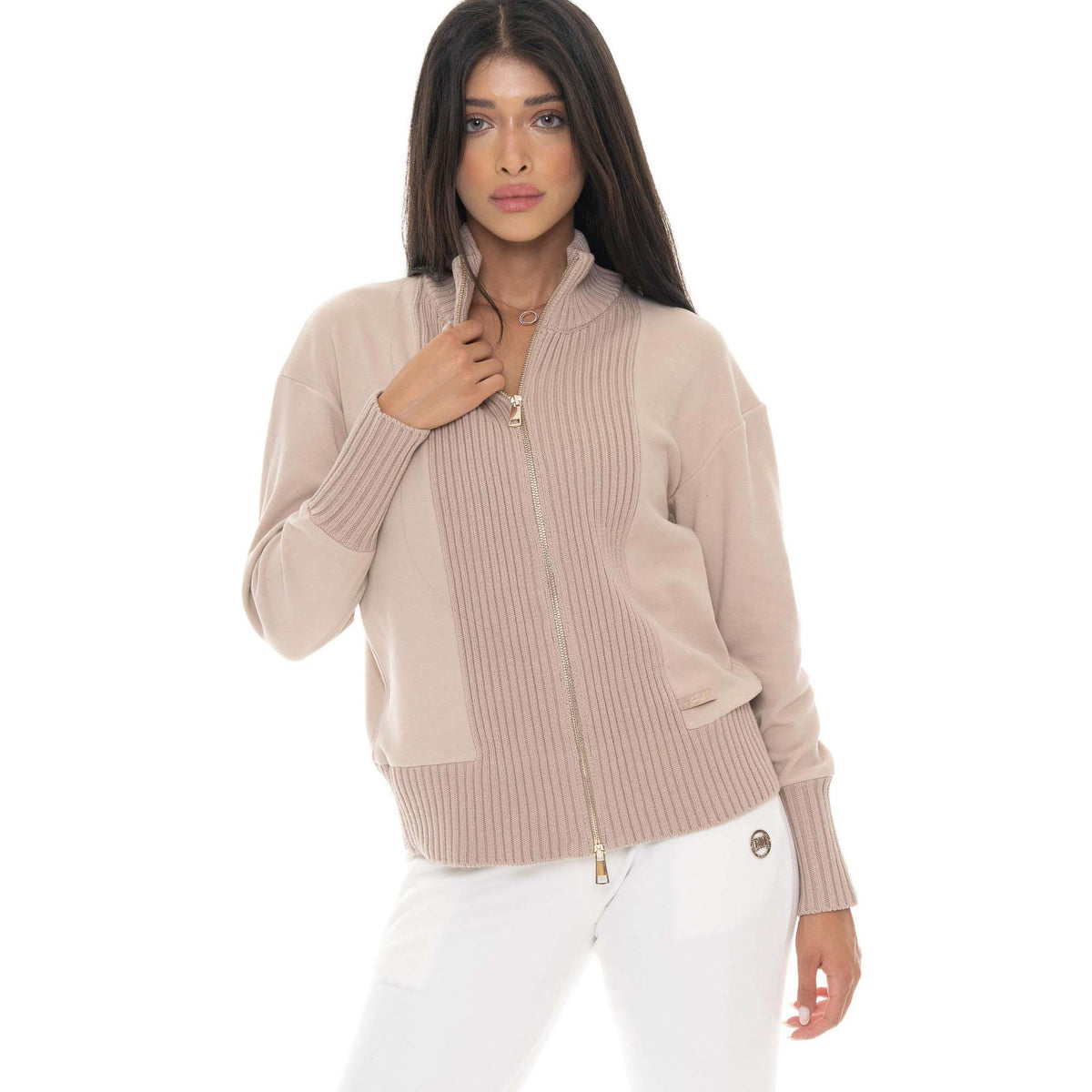 WOMAN_FULL_ZIP_HIGH_COLLAR_WARM_TOUCH_W6878T11F48_80_Image_5