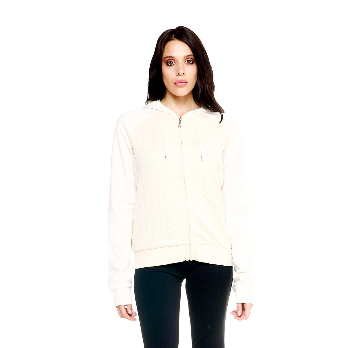 WOMAN_HOODY_BONDED_FULL_ZIP_GREYSS_W5309T7B01_166_Image_1