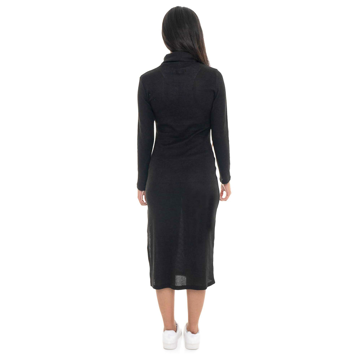 WOMAN_RIB_DRESS_GOLD_STUDS_W6865C11R10_09_Image_4